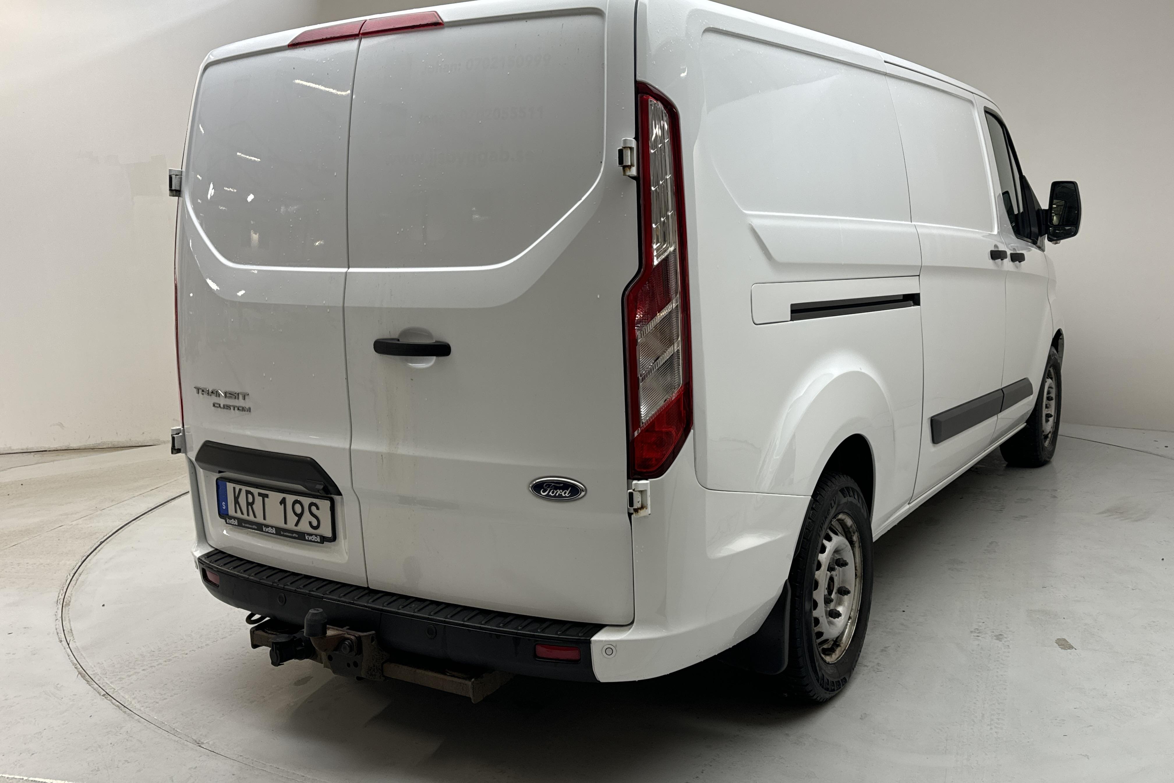 Ford Transit Custom 300 (130hk) - 107 100 km - Automatyczna - biały - 2019