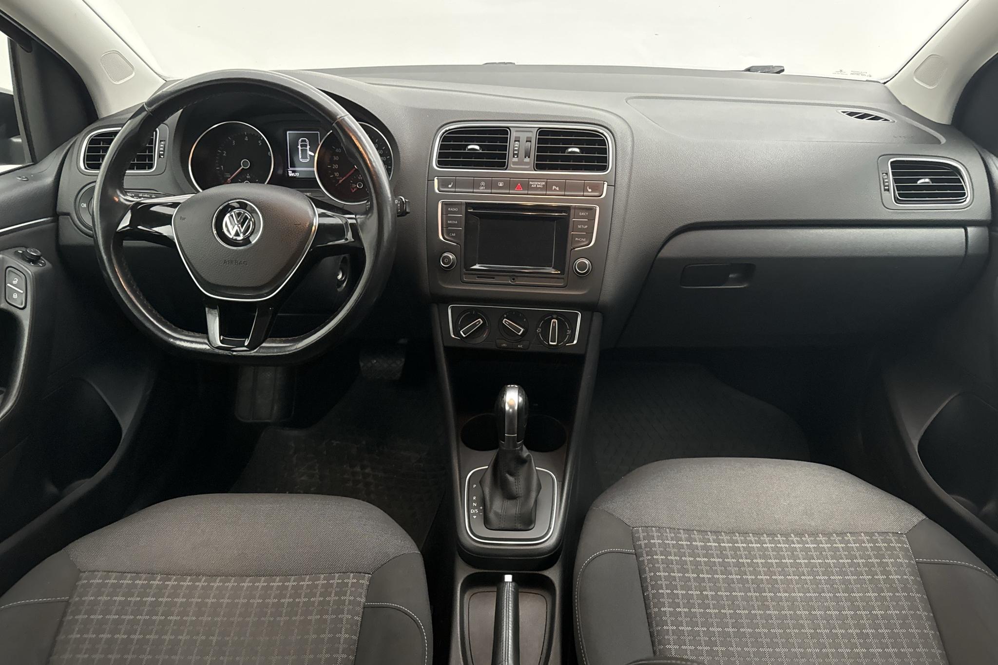 VW Polo 1.2 TSI 5dr (90hk) - 99 570 km - Automaattinen - musta - 2016