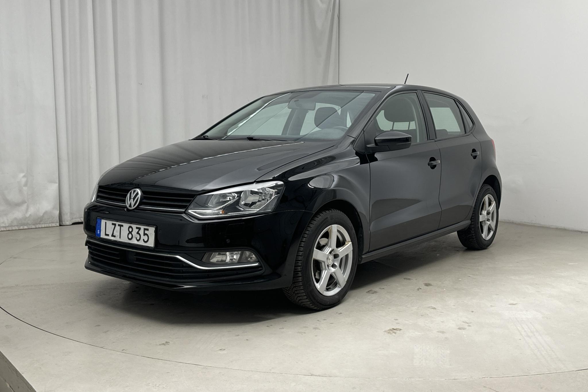 VW Polo 1.2 TSI 5dr (90hk) - 99 570 km - Automaattinen - musta - 2016