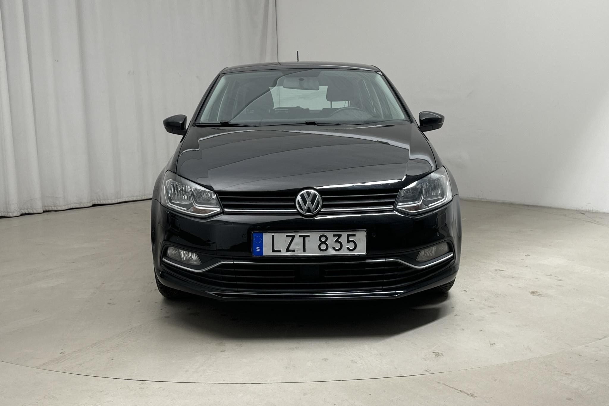 VW Polo 1.2 TSI 5dr (90hk) - 99 570 km - Automaattinen - musta - 2016