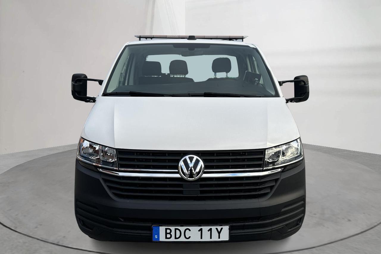 VW Transporter T6.1 2.0 TDI BMT (150hk) - 3 886 mil - Automat - vit - 2023