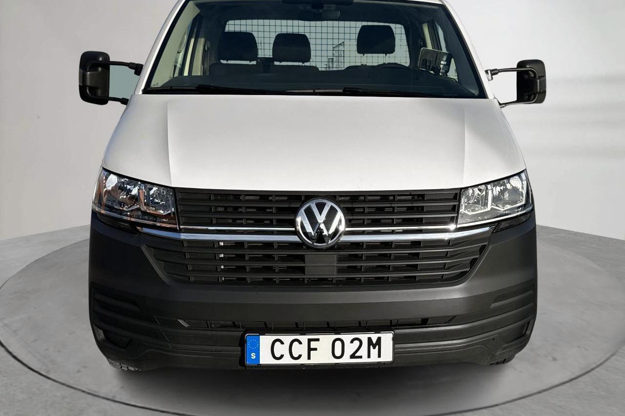 VW Transporter T6.1 2.0 TDI BMT (150hk) - 2 249 mil - Automat - vit - 2023