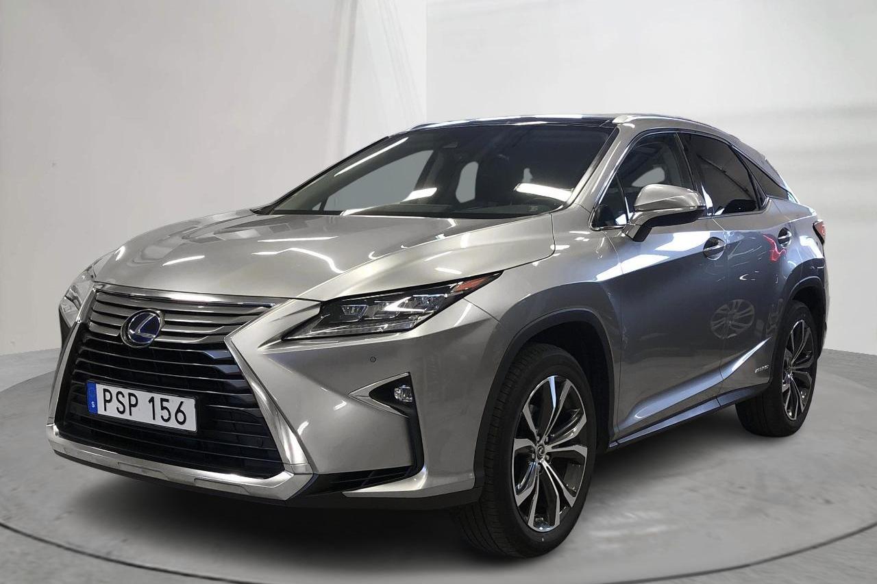 Lexus RX 450h AWD (313hk) - 116 800 km - Automatyczna - Light Grey - 2018