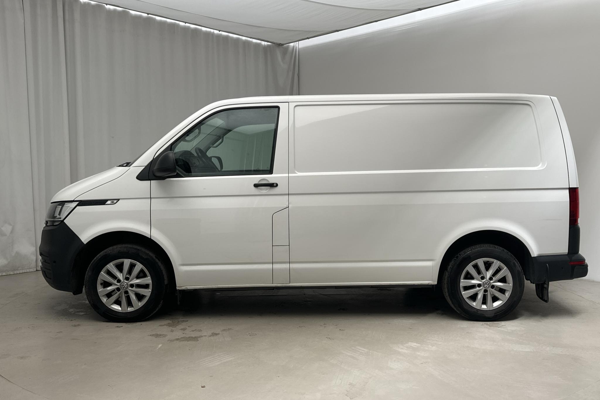 VW Transporter T6 2.0 TDI BMT Skåp 4MOTION (150hk) - 208 470 km - Automaattinen - valkoinen - 2021