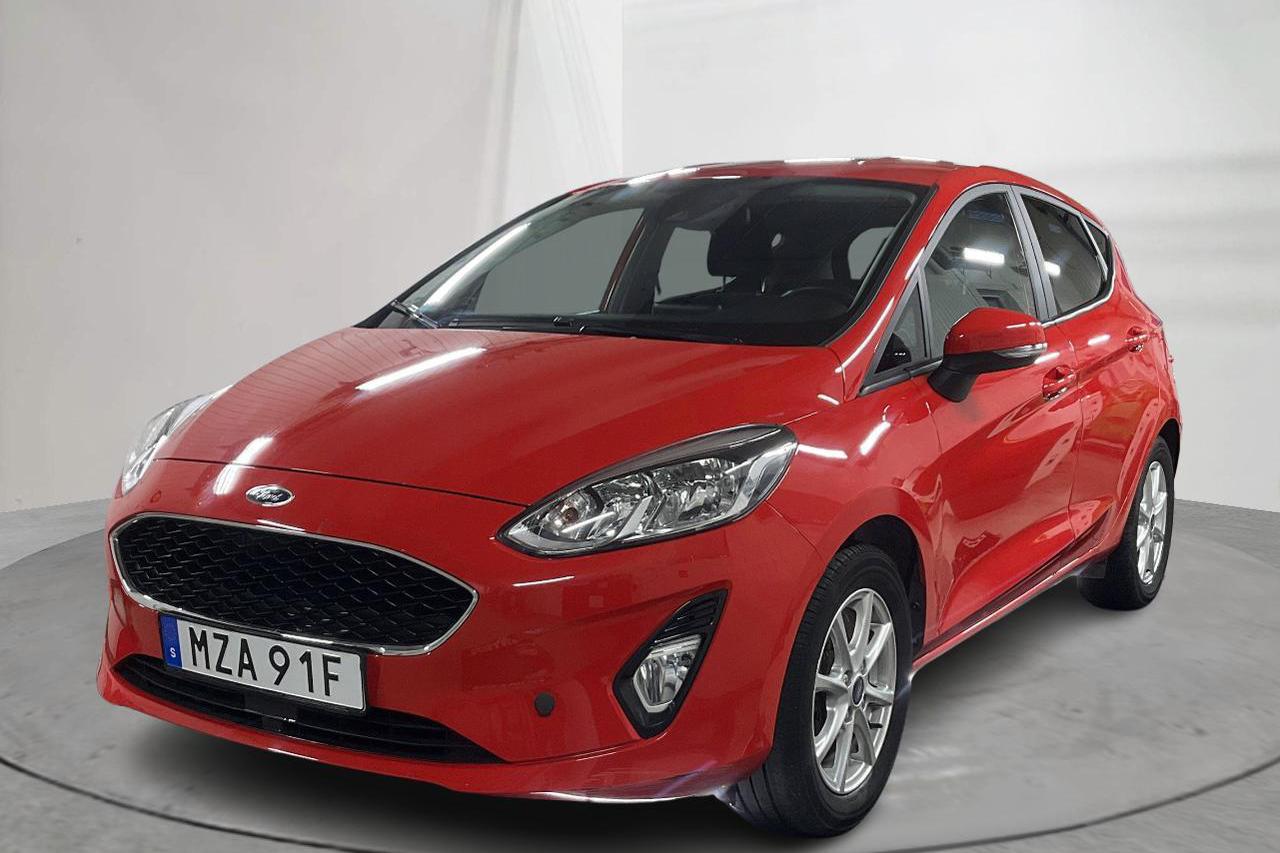 Ford Fiesta 1.0T EcoBoost 5dr (100hk) - 45 480 km - Manuaalinen - punainen - 2020