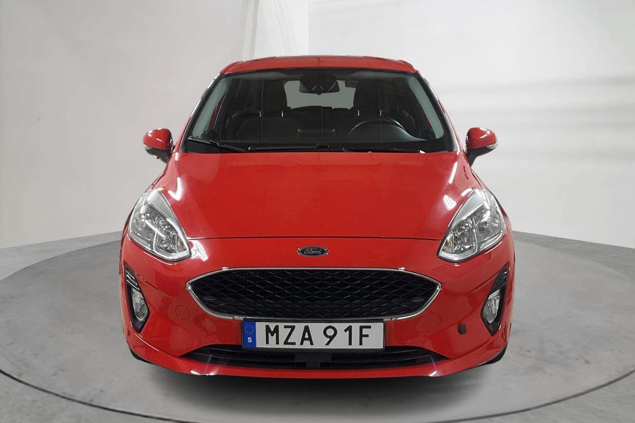 Ford Fiesta 1.0T EcoBoost 5dr (100hk) - 45 480 km - Manuaalinen - punainen - 2020