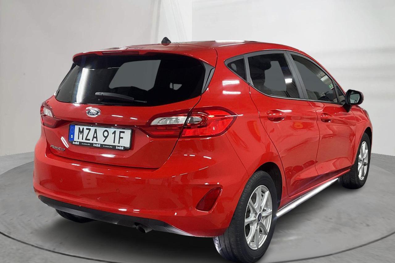 Ford Fiesta 1.0T EcoBoost 5dr (100hk) - 45 480 km - Manuaalinen - punainen - 2020