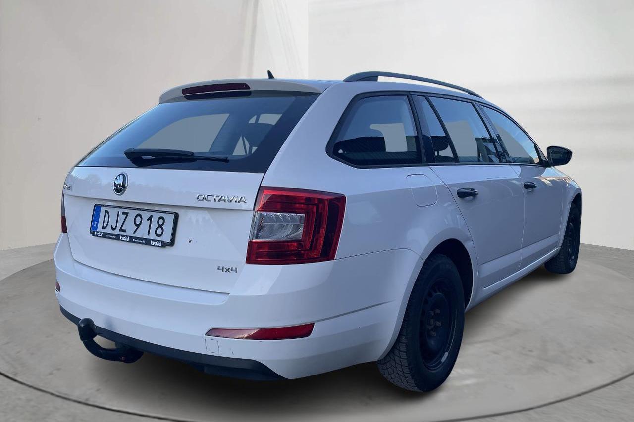 Skoda Octavia III 1.6 TDI Combi 4X4 (110hk) - 136 730 km - Käsitsi - valge - 2017