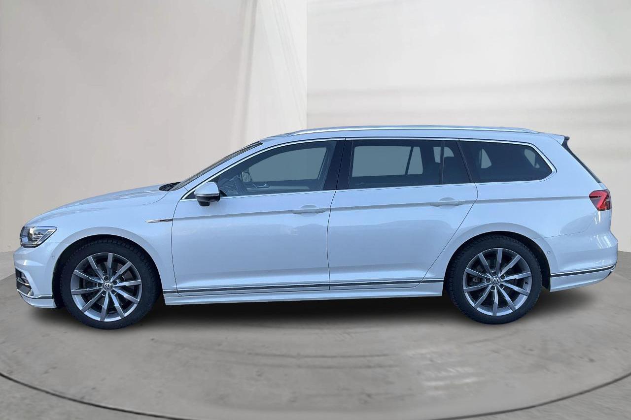 VW Passat 2.0 TSI Sportscombi 4MOTION (280hk) - 151 990 km - Automaattinen - valkoinen - 2017