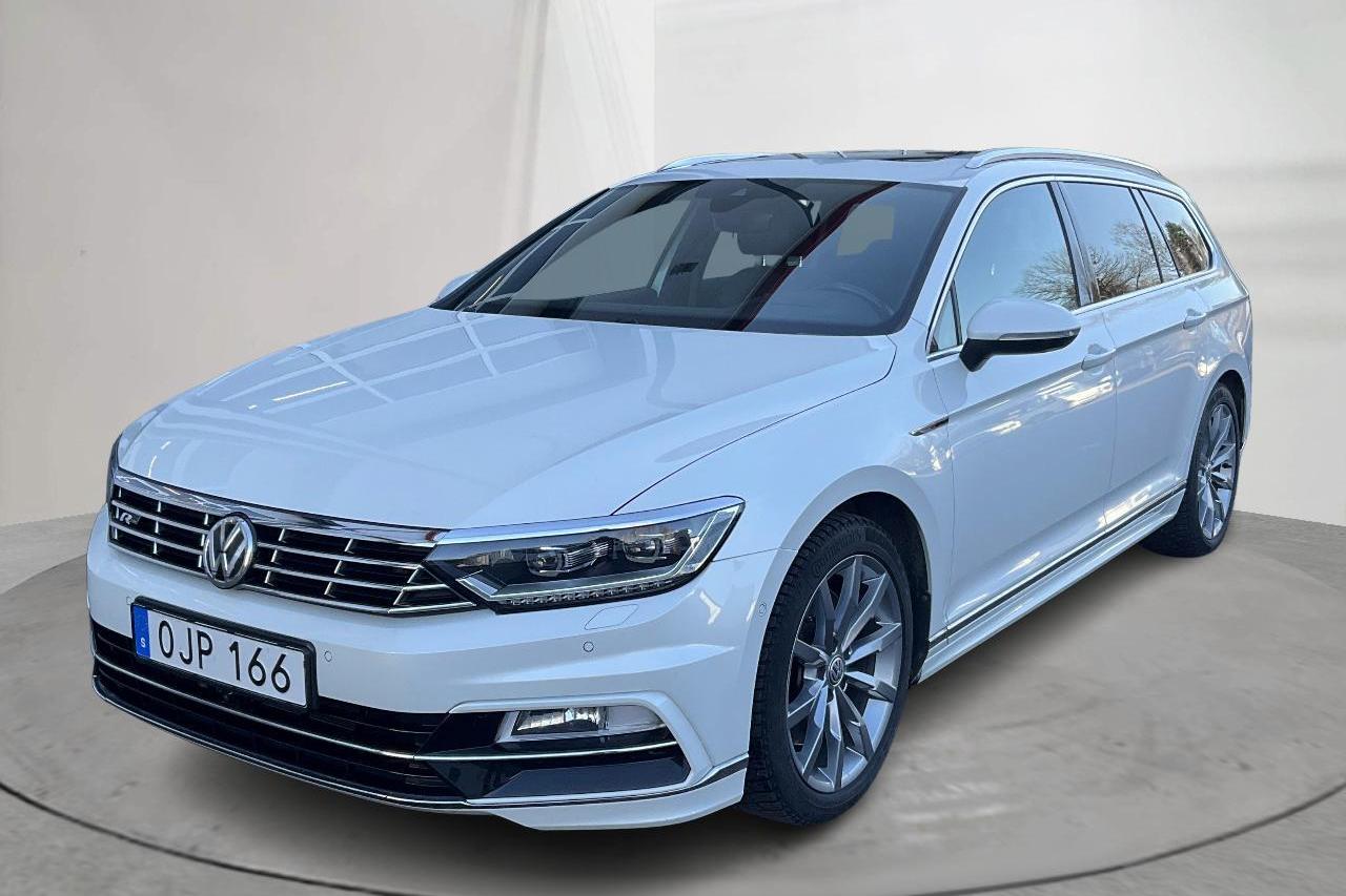 VW Passat 2.0 TSI Sportscombi 4MOTION (280hk) - 151 990 km - Automaattinen - valkoinen - 2017