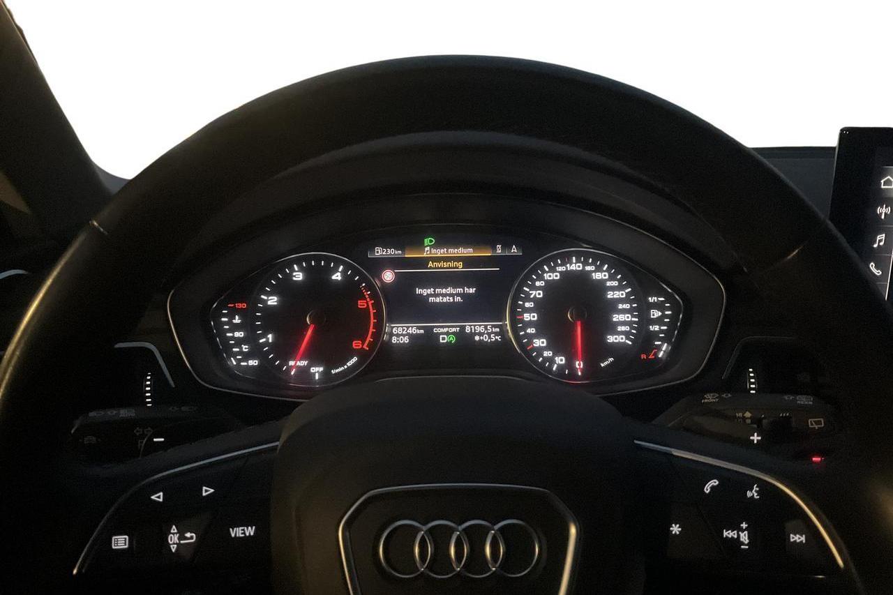 Audi A4 Avant 40 TDI quattro (204hk) - 68 240 km - Automatic - black - 2022