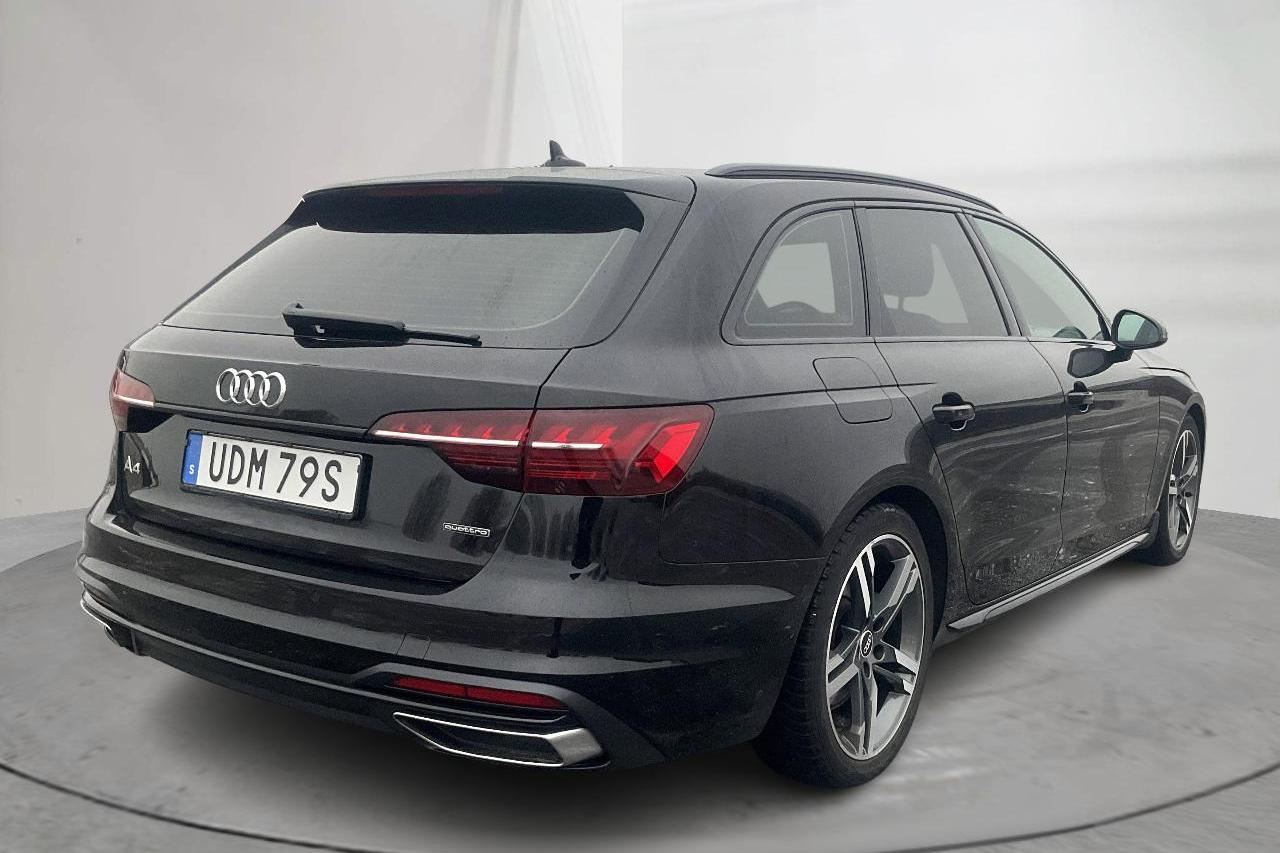 Audi A4 Avant 40 TDI quattro (204hk) - 68 240 km - Automatic - black - 2022