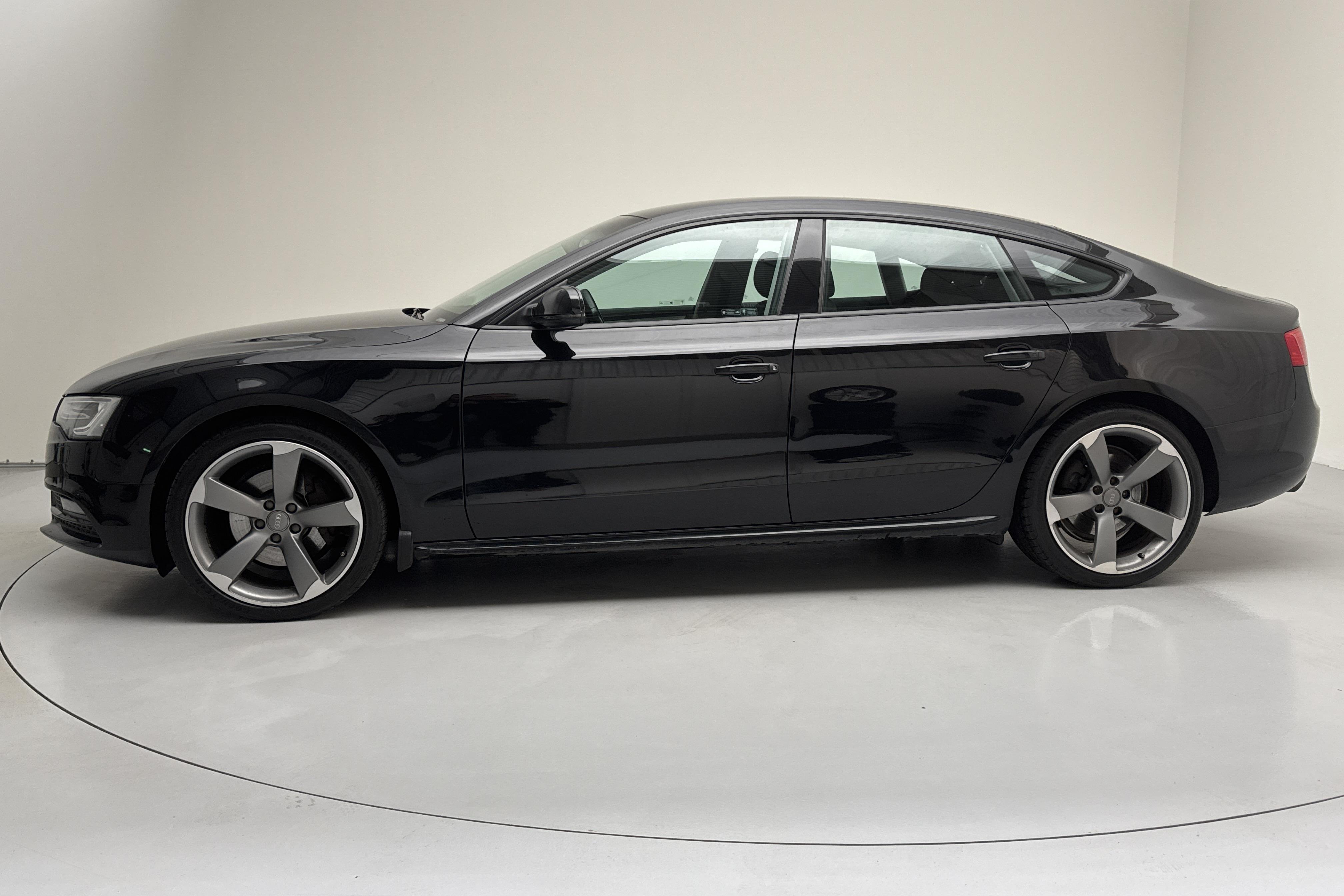 Audi A5 2.0 TFSI Sportback quattro (211hk) - 224 880 km - Automatyczna - czarny - 2012