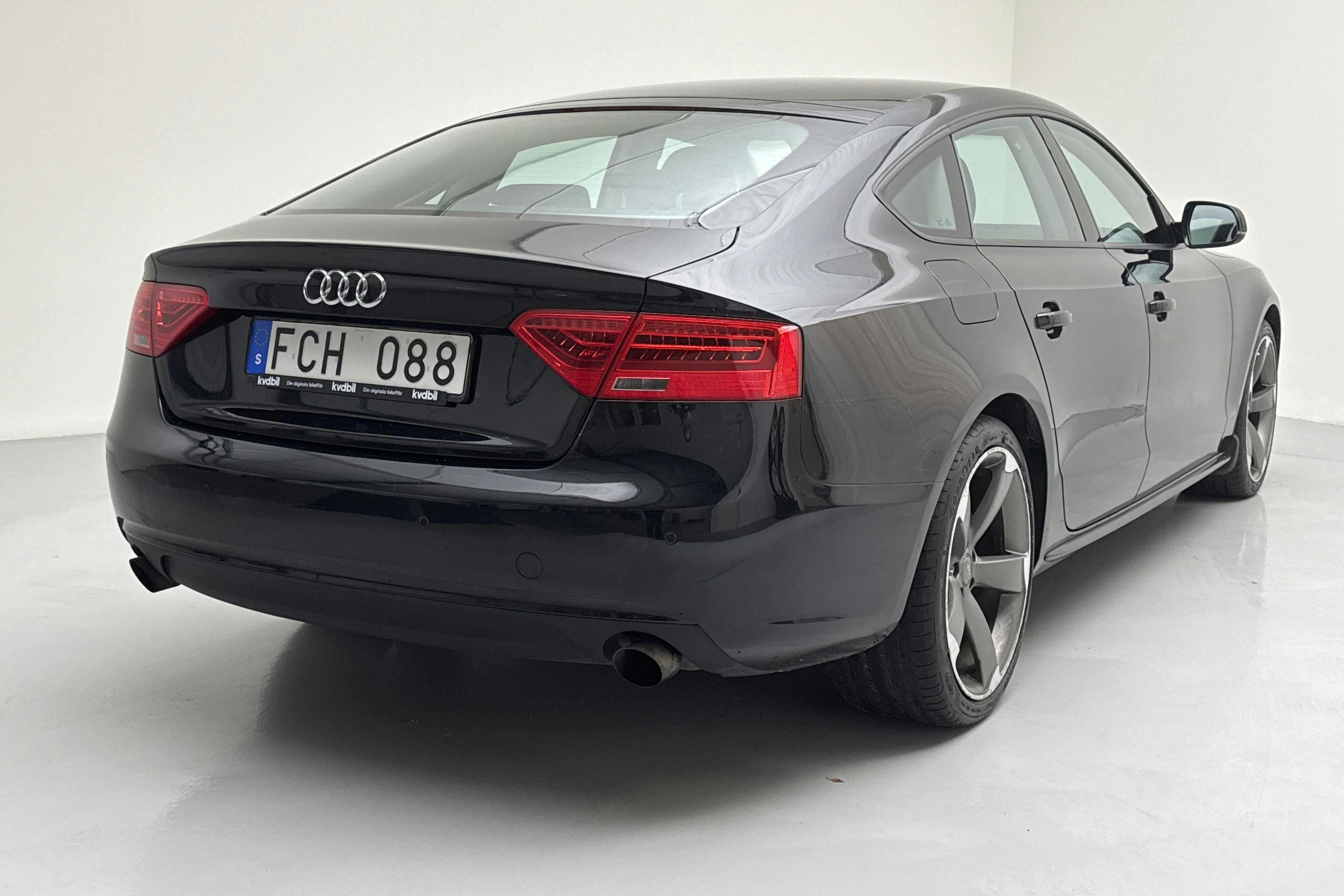 Audi A5 2.0 TFSI Sportback quattro (211hk) - 224 880 km - Automatyczna - czarny - 2012