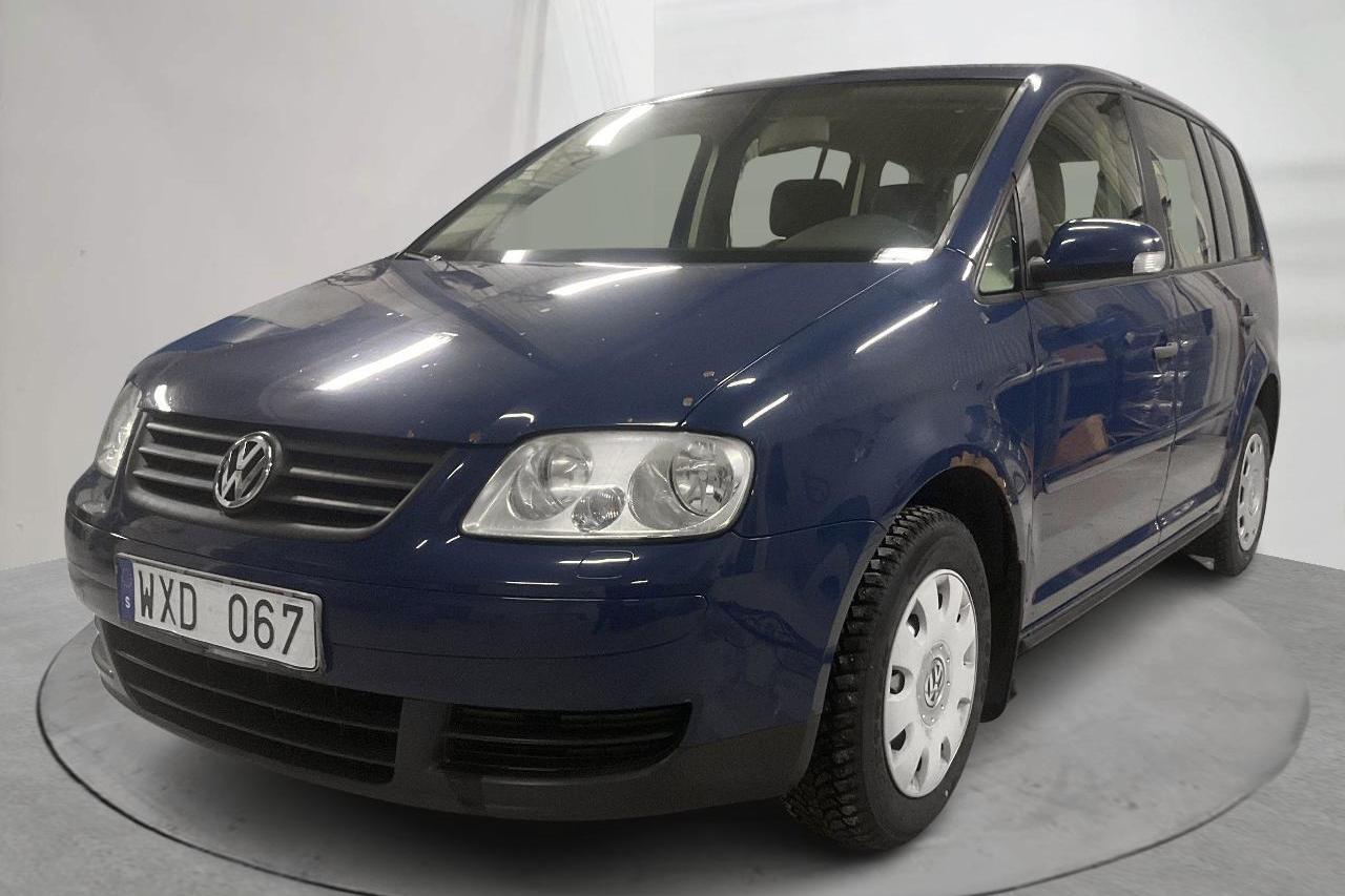 VW Touran 1.6 (102hk) - 17 376 mil - Manuell - Dark Blue - 2006