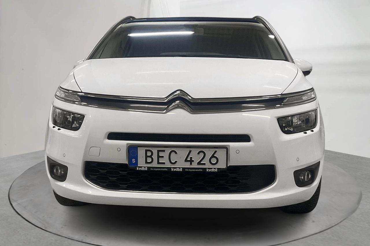 Citroen C4 Grand Picasso BlueHDi (120hk) - 92 010 km - Automatic - white - 2015