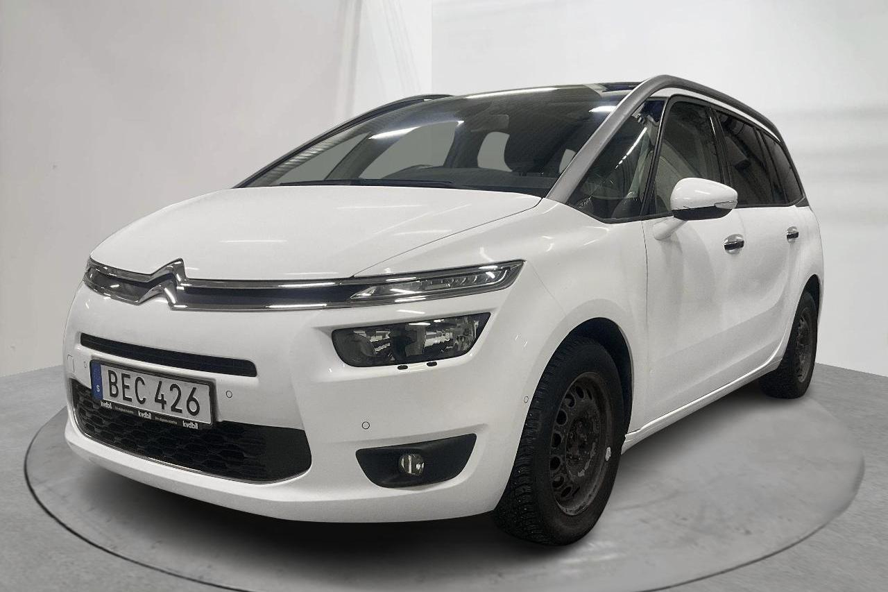 Citroen C4 Grand Picasso BlueHDi (120hk) - 92 010 km - Automatic - white - 2015