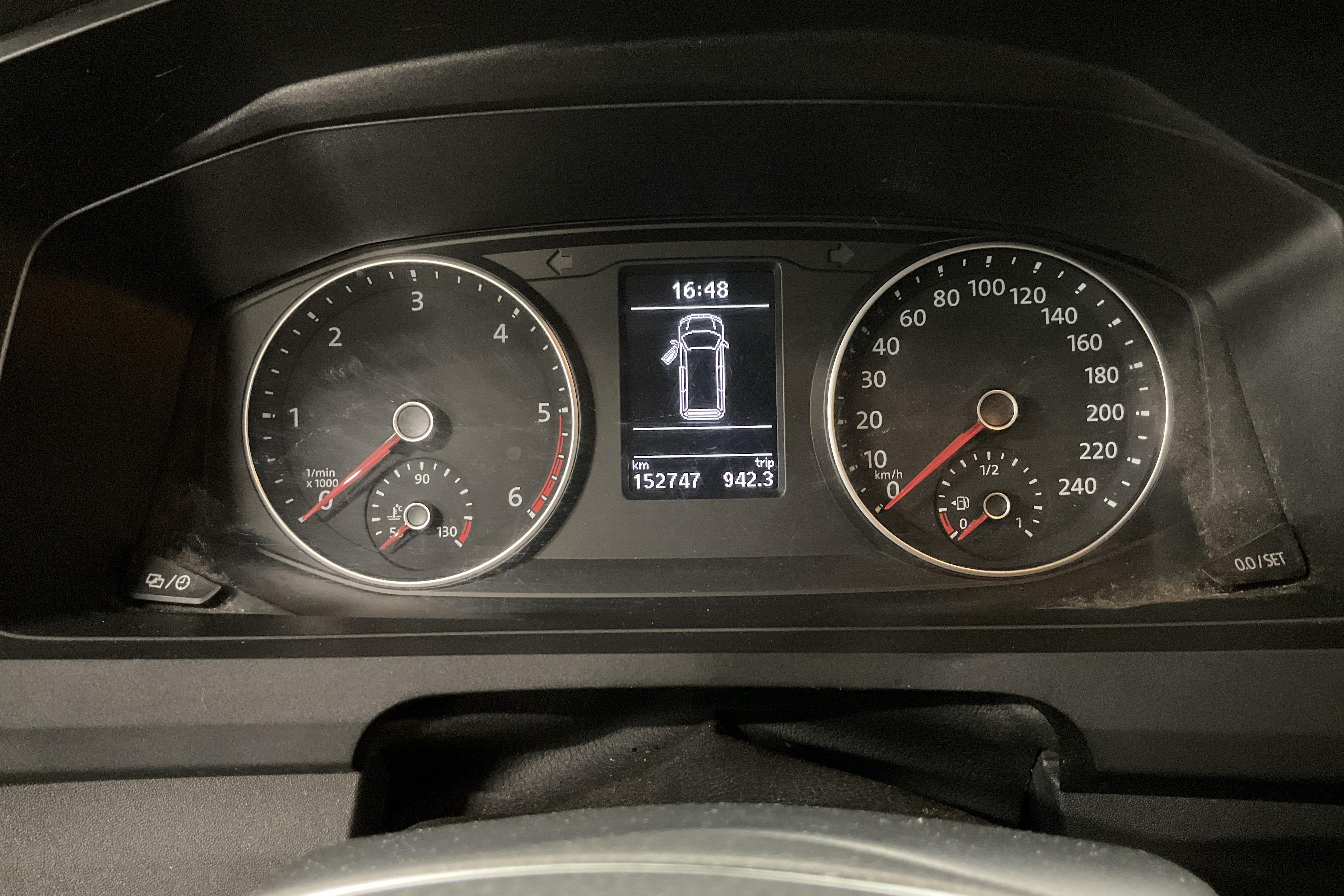 VW Transporter T6 2.0 TDI BMT Skåp 4MOTION (150hk) - 152 750 km - Manualna - biały - 2018