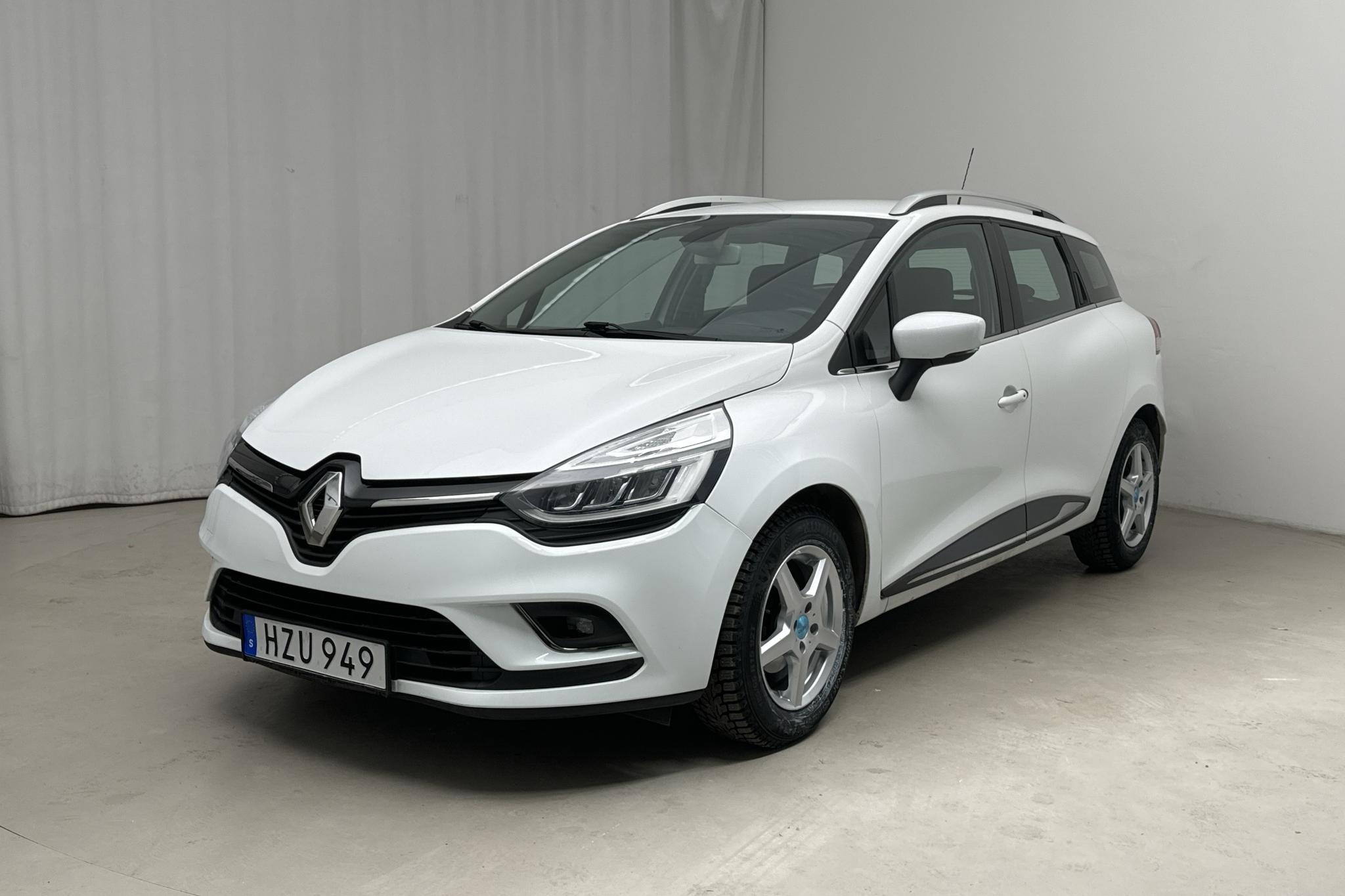 Renault Clio IV 1.2 TCe 120 Tourer (120hk) - 84 150 km - Automaattinen - valkoinen - 2017