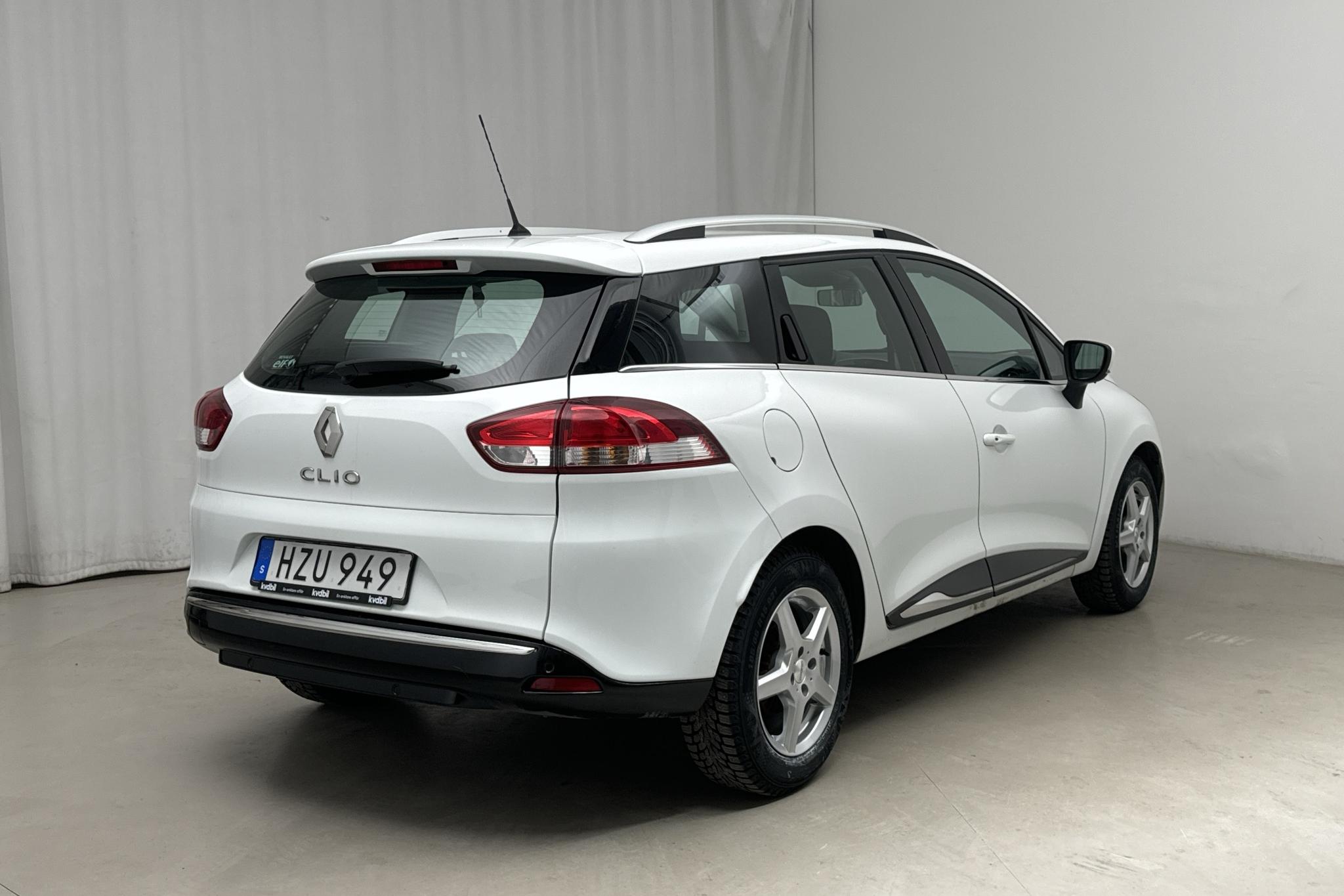 Renault Clio IV 1.2 TCe 120 Tourer (120hk) - 84 150 km - Automaattinen - valkoinen - 2017