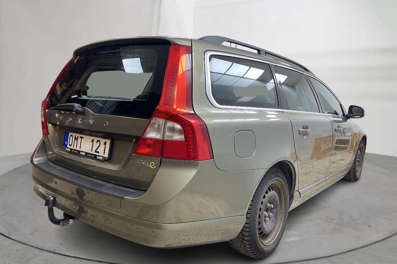 Volvo V70 II 1.6D DRIVe (115hk) - 176 450 km - Manuaalinen - vihreä - 2012