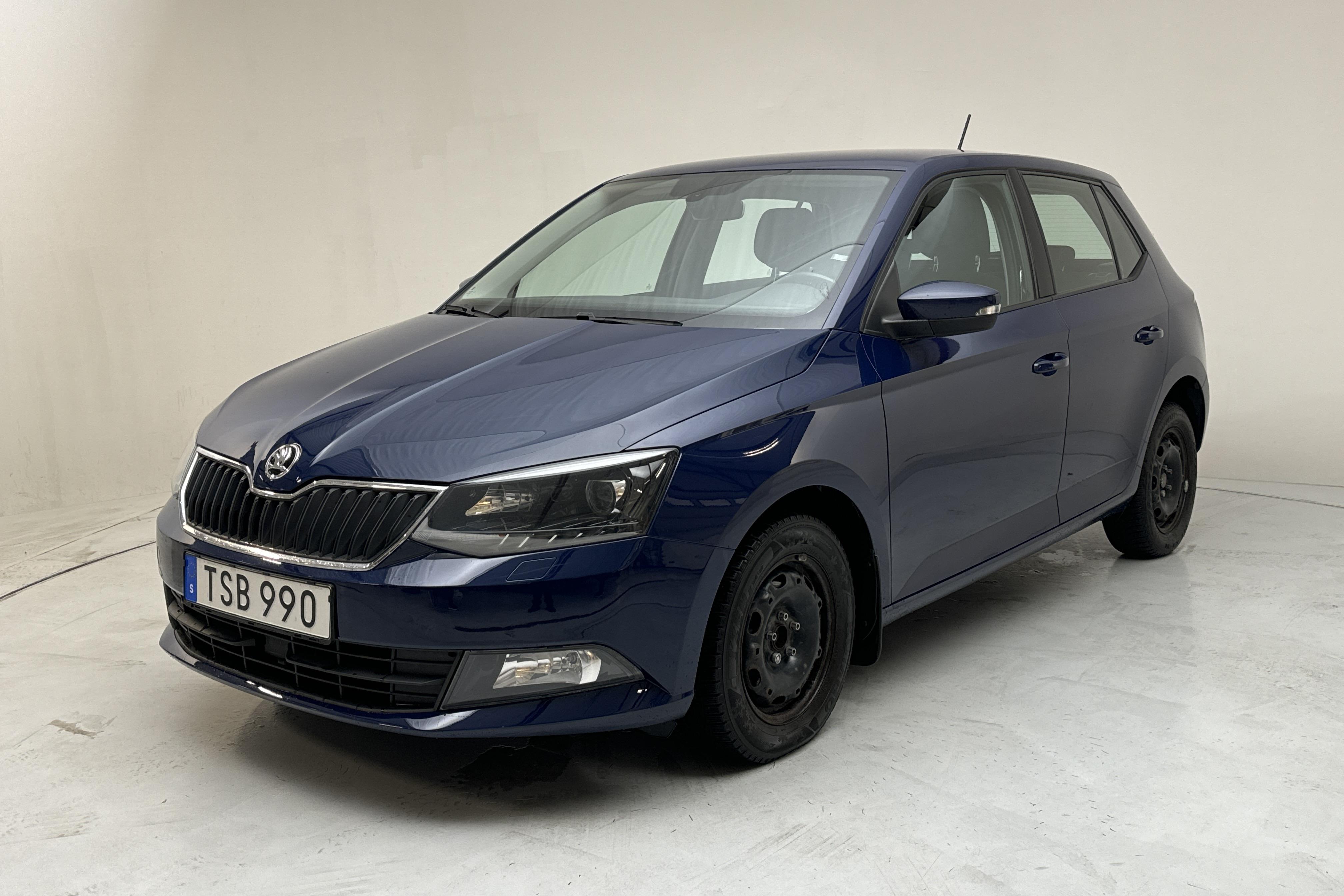 Skoda Fabia 1.2 TSI (90hk) - 12 115 mil - Manuell - blå - 2016