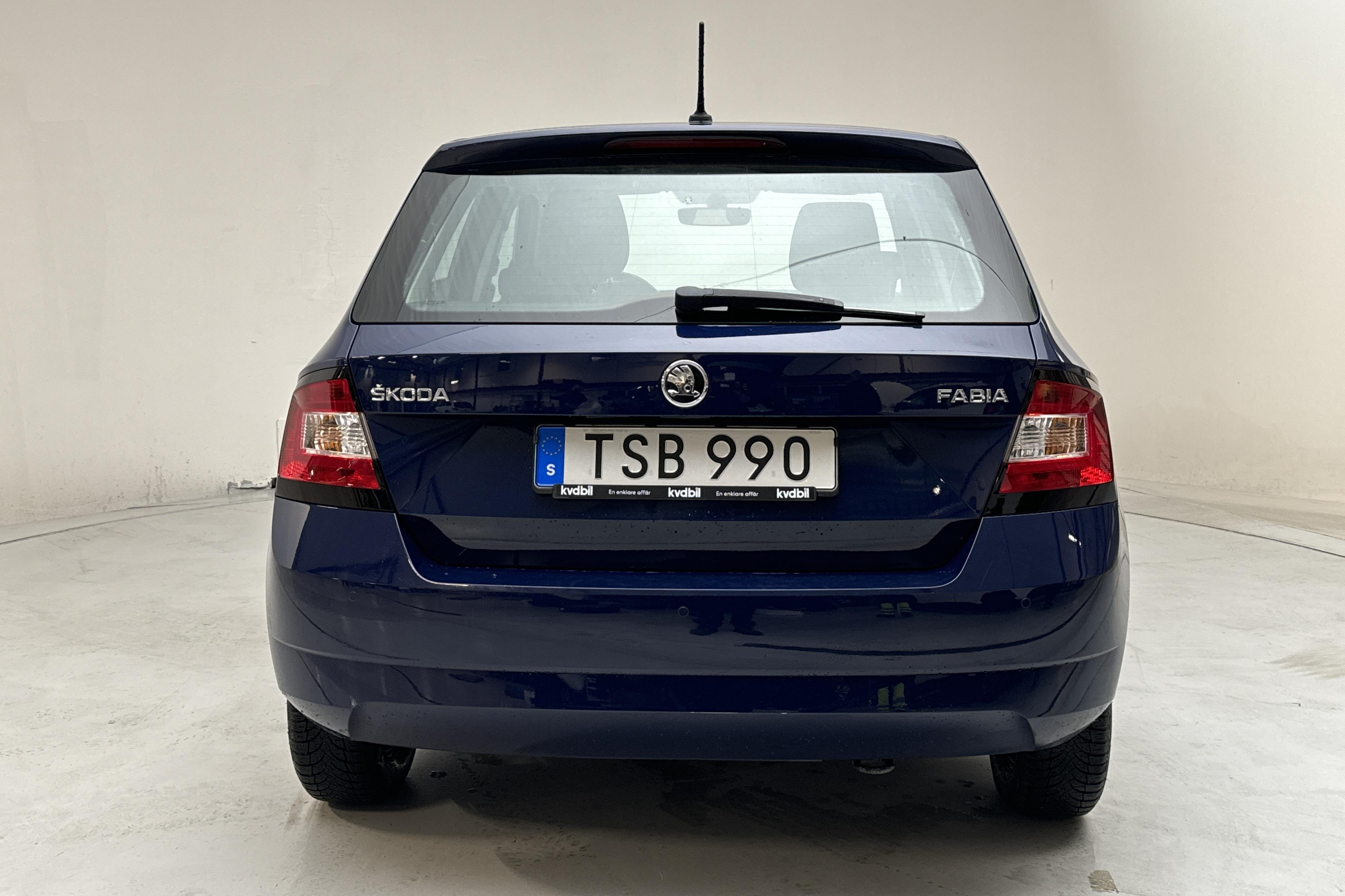 Skoda Fabia 1.2 TSI (90hk) - 12 115 mil - Manuell - blå - 2016