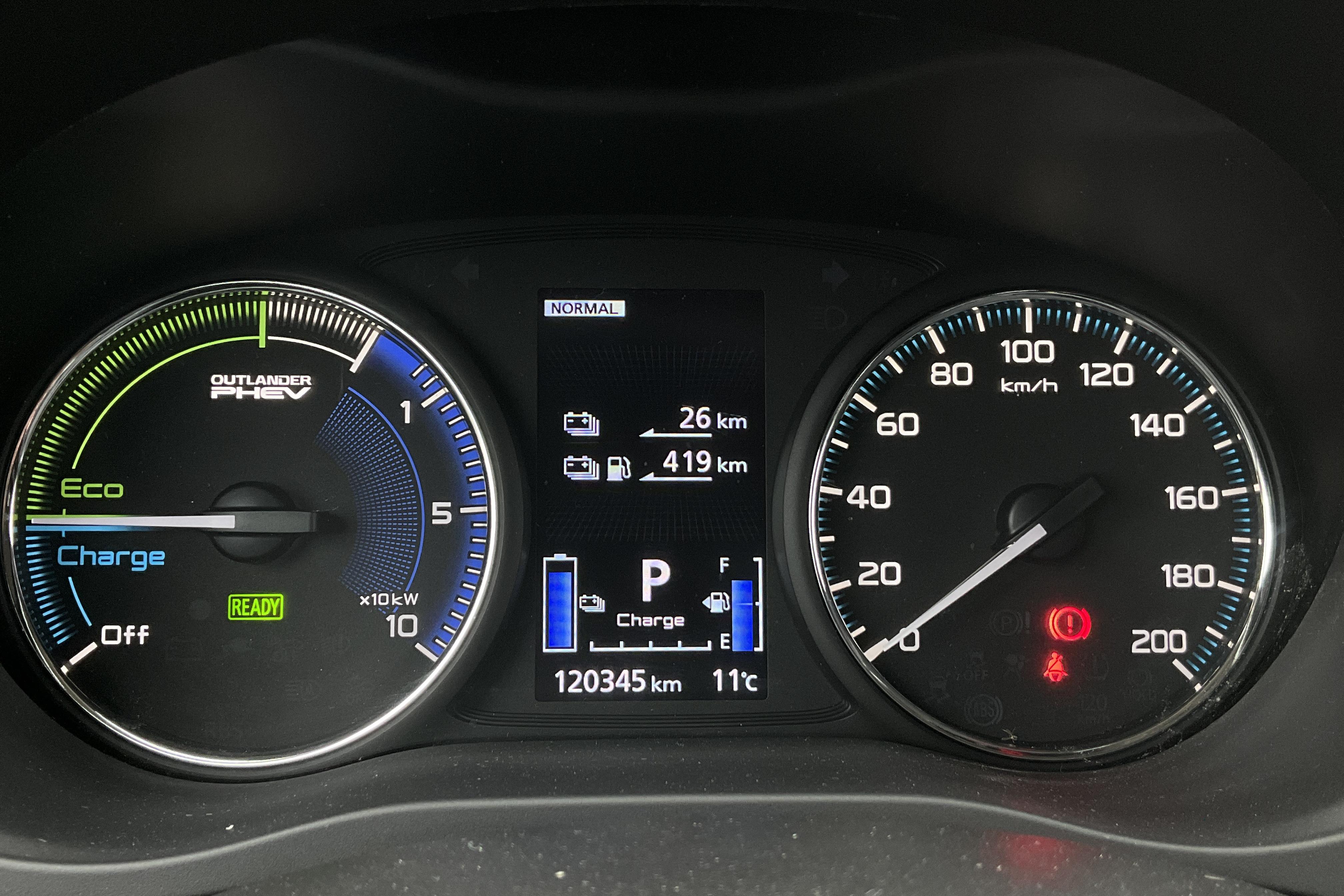 Mitsubishi Outlander 2.4 Plug-in Hybrid 4WD (224hk) - 120 350 km - Automatic - gray - 2020