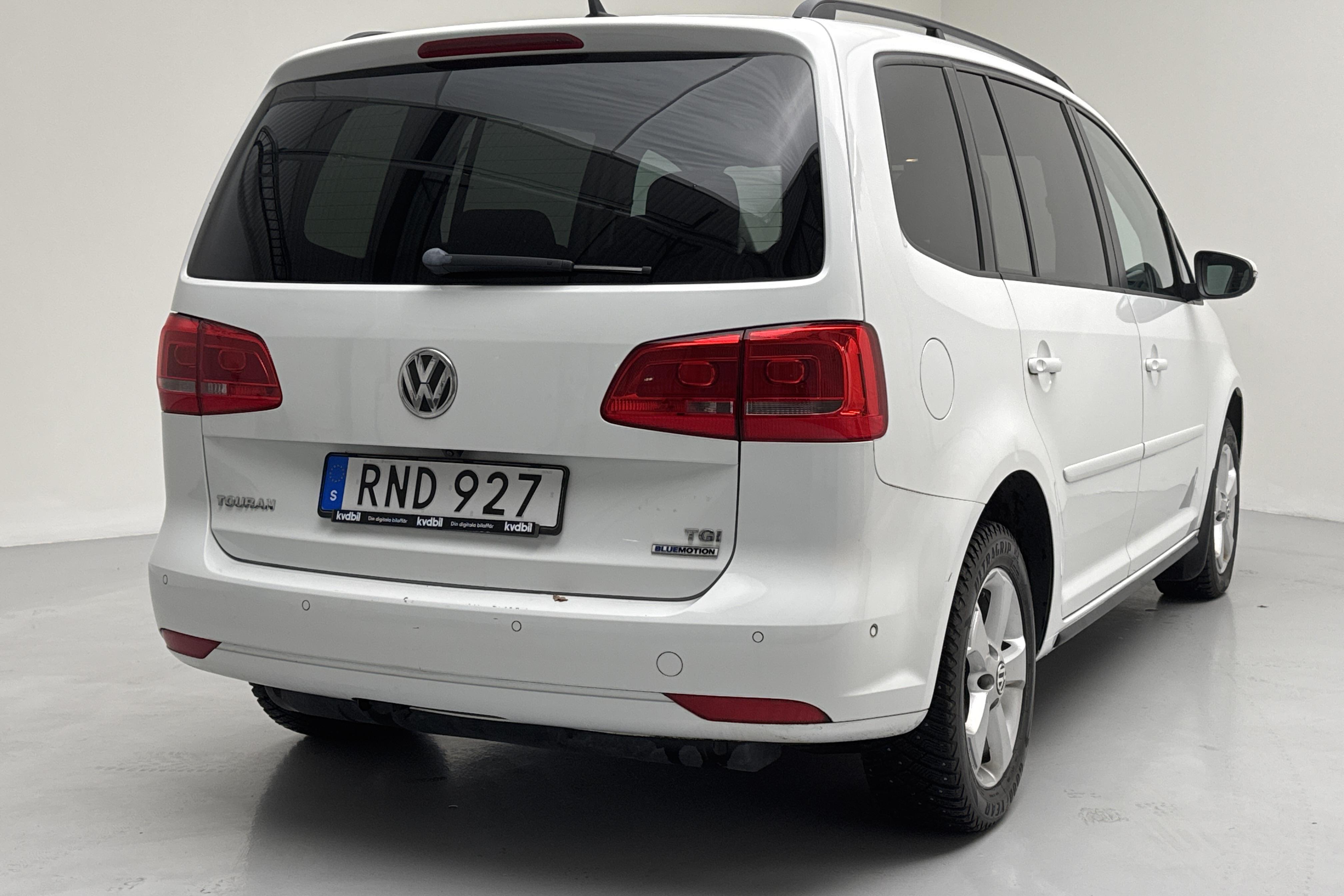 VW Touran 1.4 TGI EcoFuel (150hk) - 161 170 km - Automatic - white - 2015