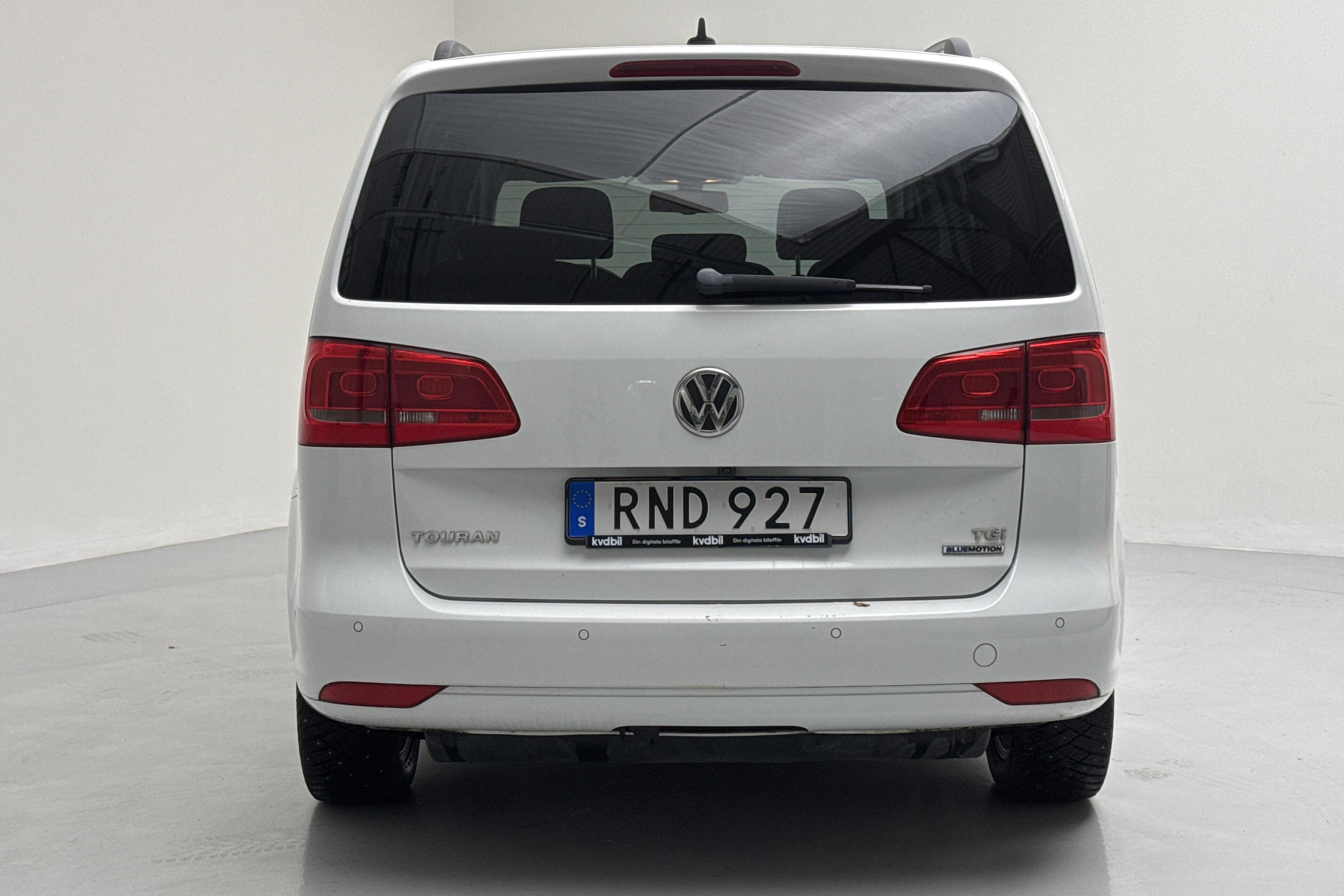 VW Touran 1.4 TGI EcoFuel (150hk) - 161 170 km - Automatic - white - 2015