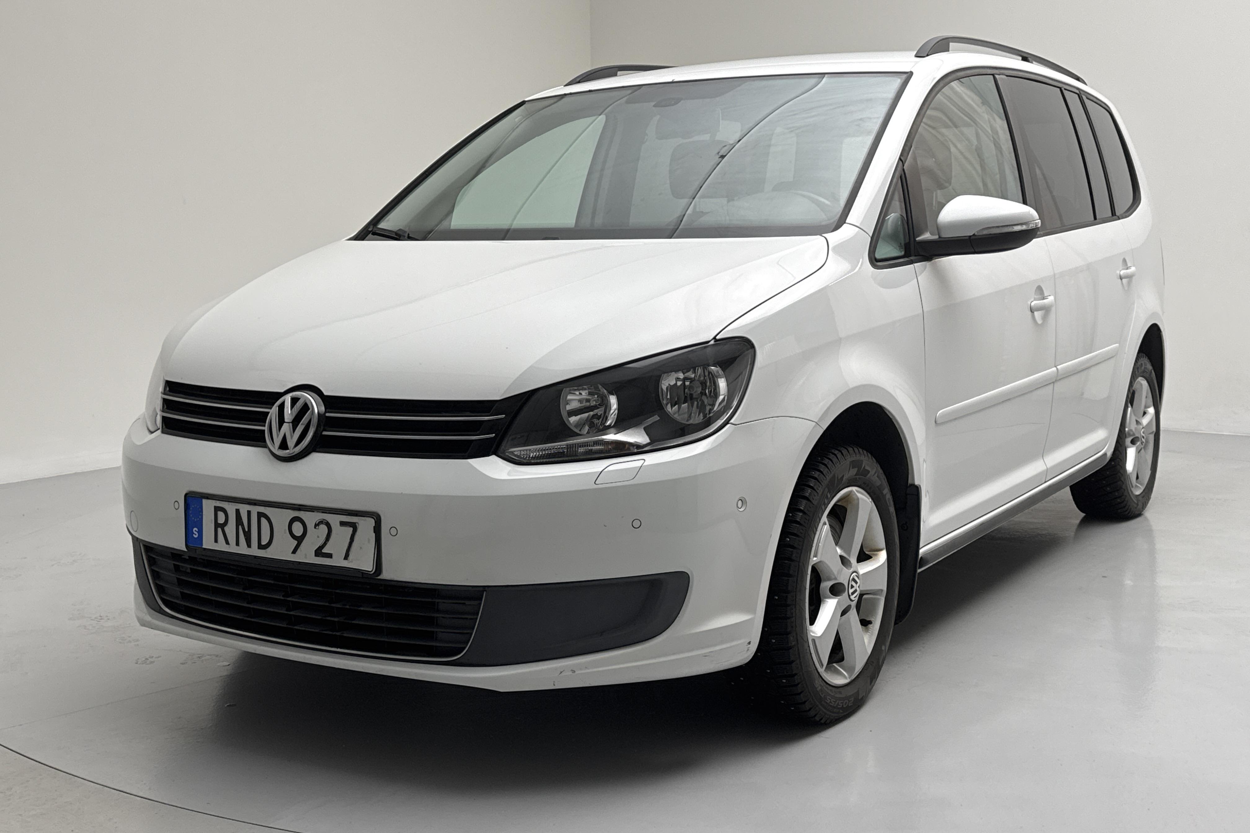 VW Touran 1.4 TGI EcoFuel (150hk) - 161 170 km - Automatic - white - 2015