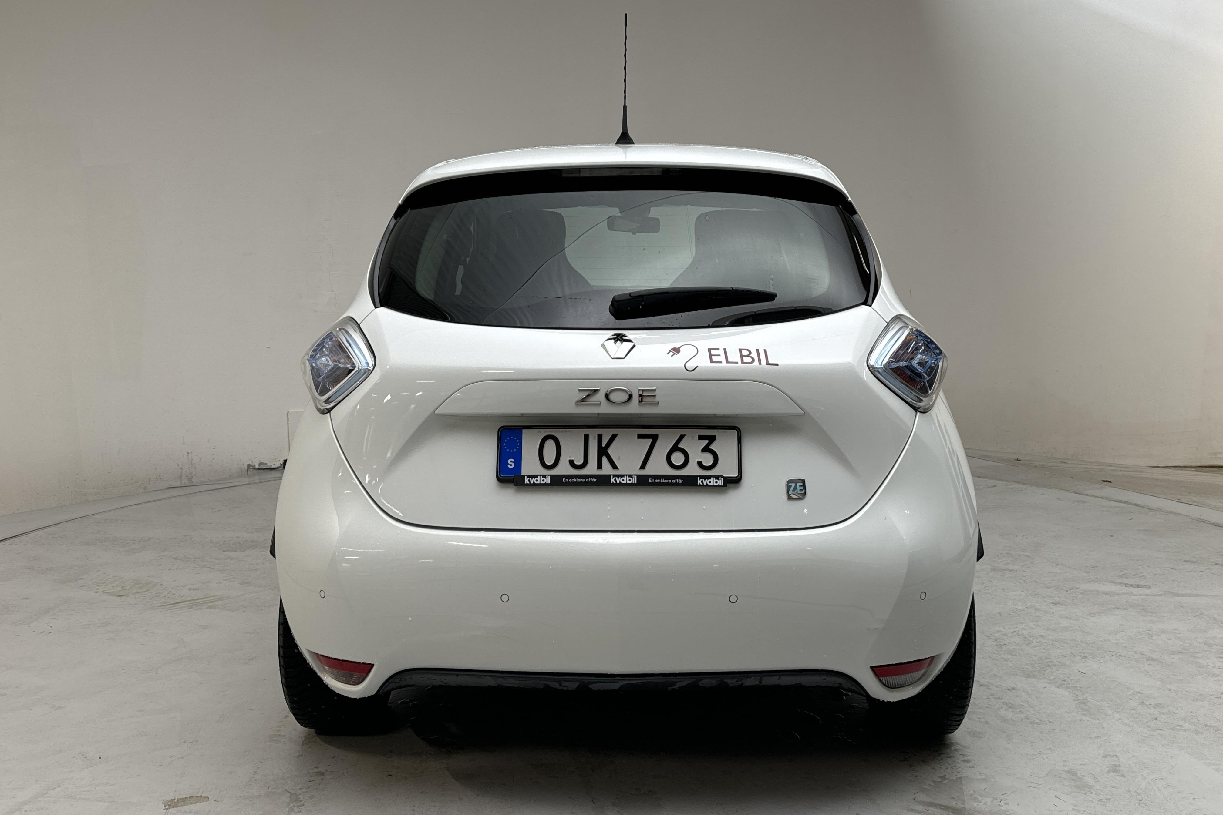 Renault Zoe 41 kWh (88hk) - 6 638 mil - Automat - vit - 2017