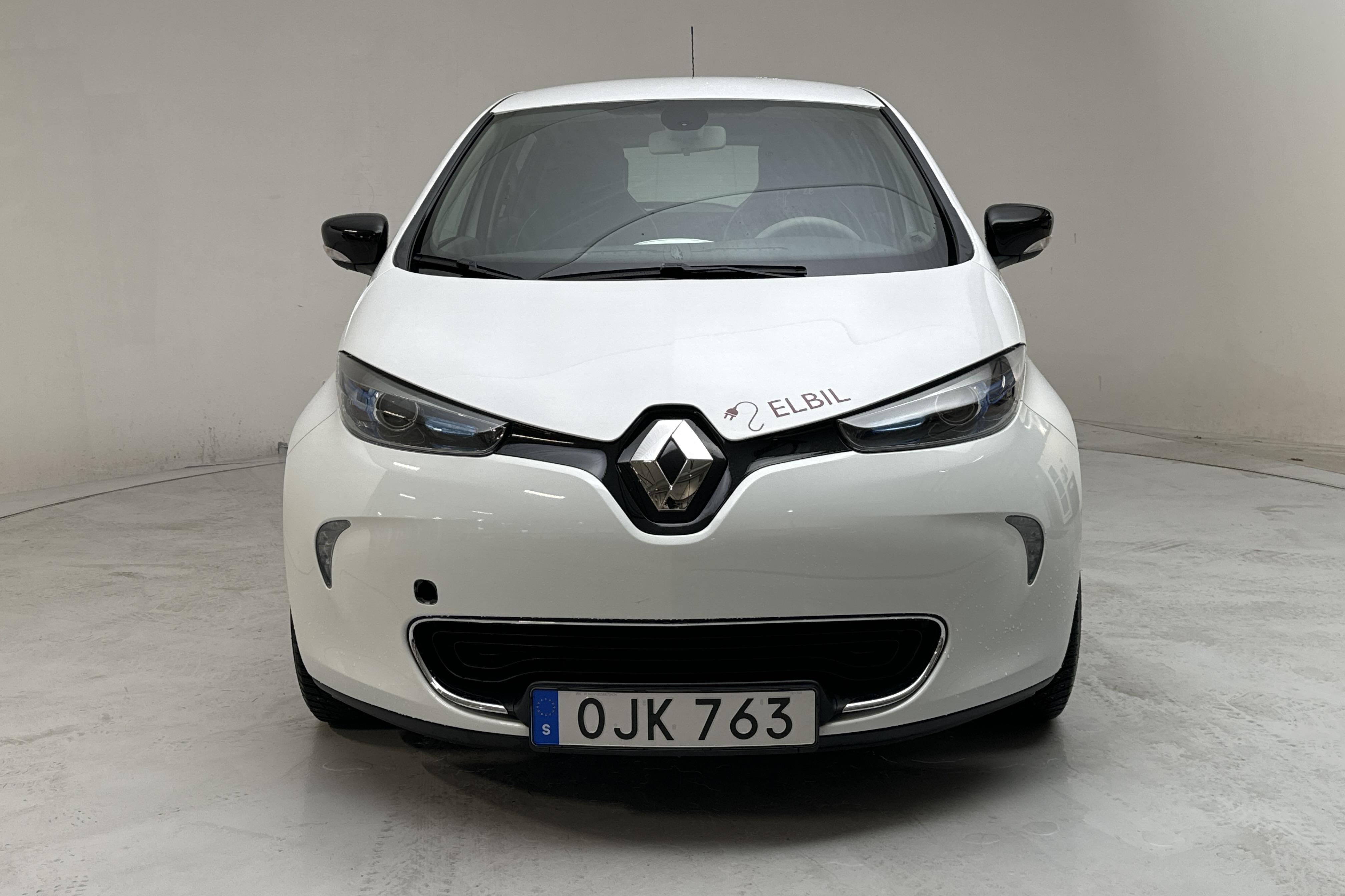 Renault Zoe 41 kWh (88hk) - 6 638 mil - Automat - vit - 2017