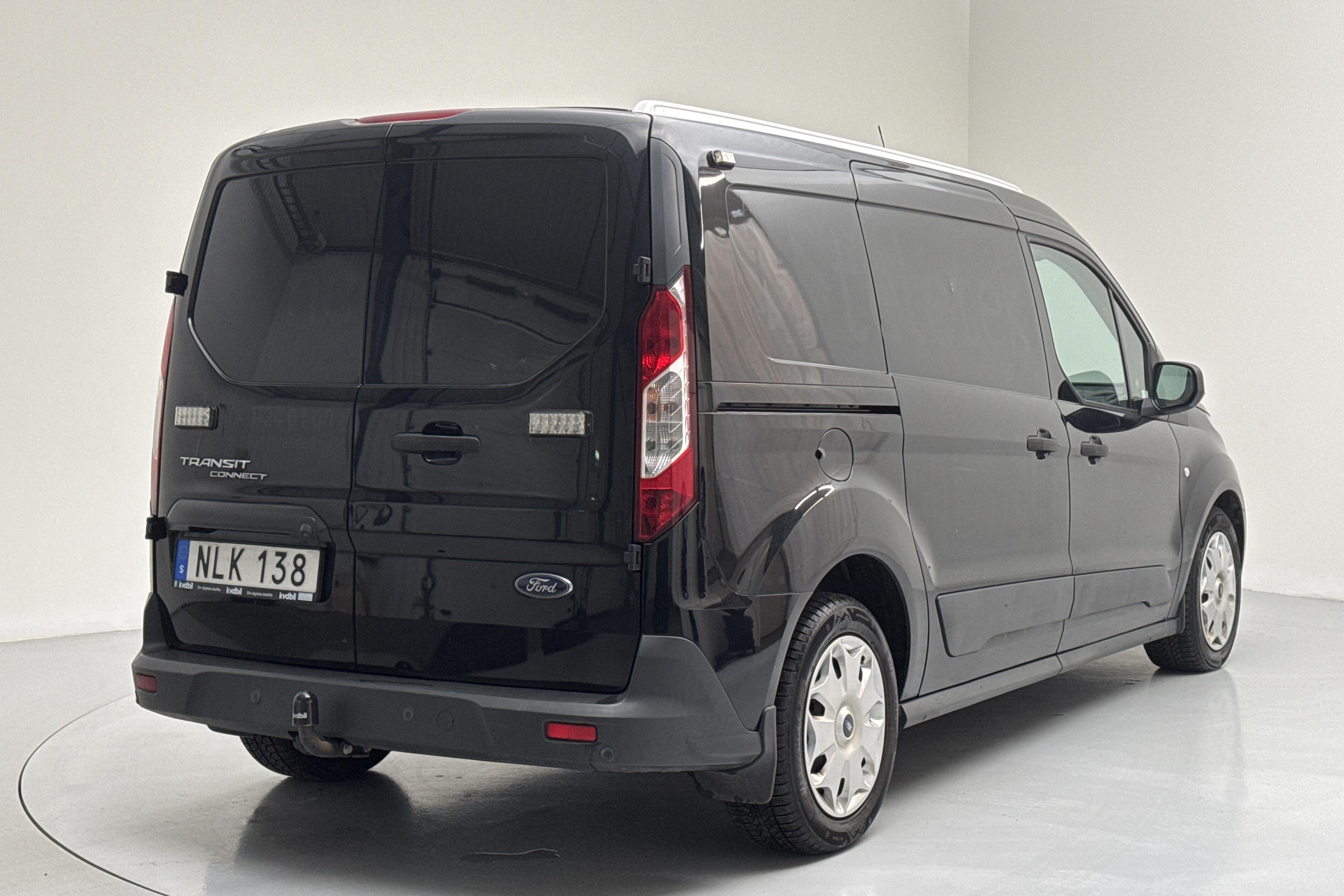 Ford Transit Connect 1.5 TDCi (120hk) - 43 140 km - Automaattinen - musta - 2018