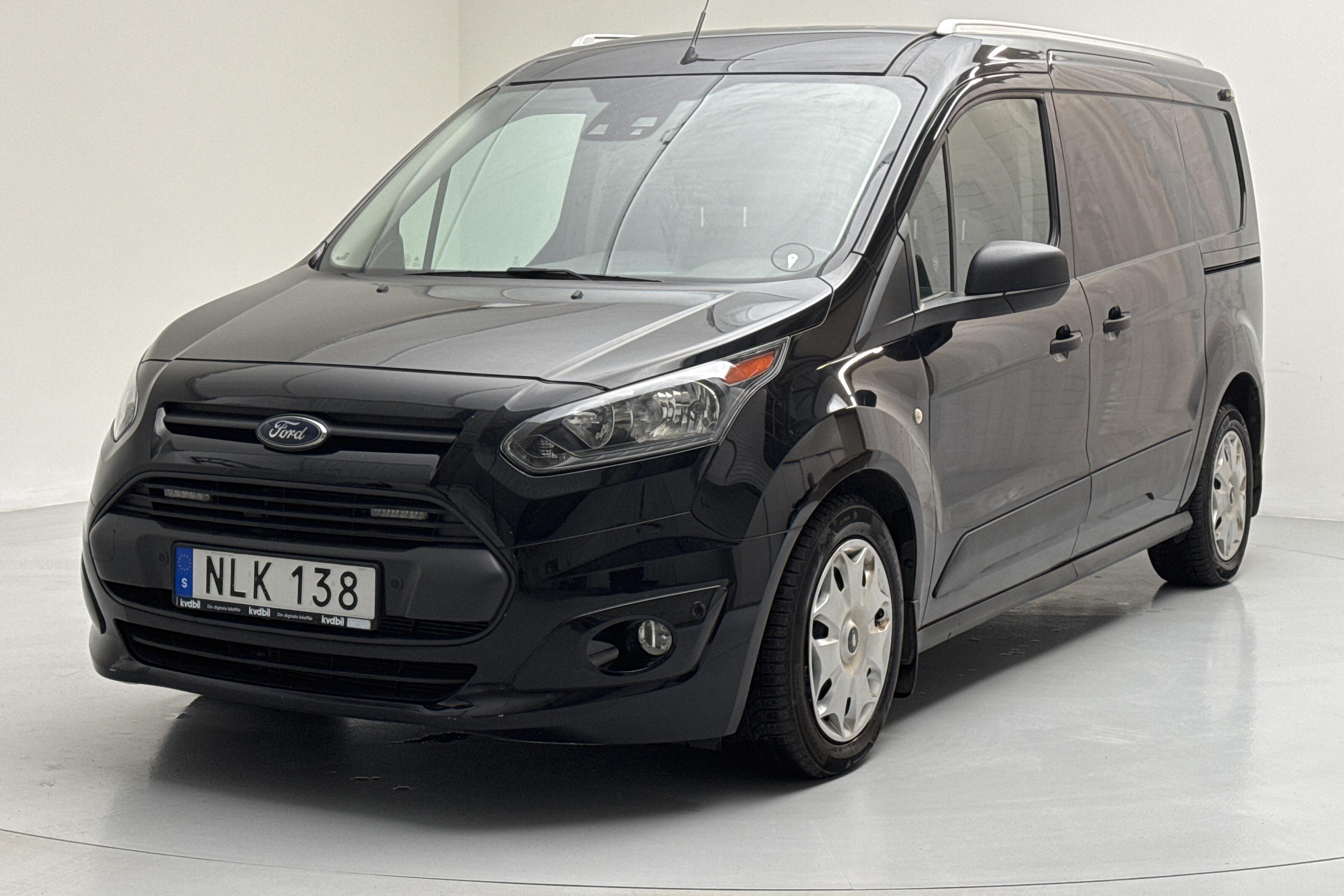 Ford Transit Connect 1.5 TDCi (120hk) - 43 140 km - Automaattinen - musta - 2018