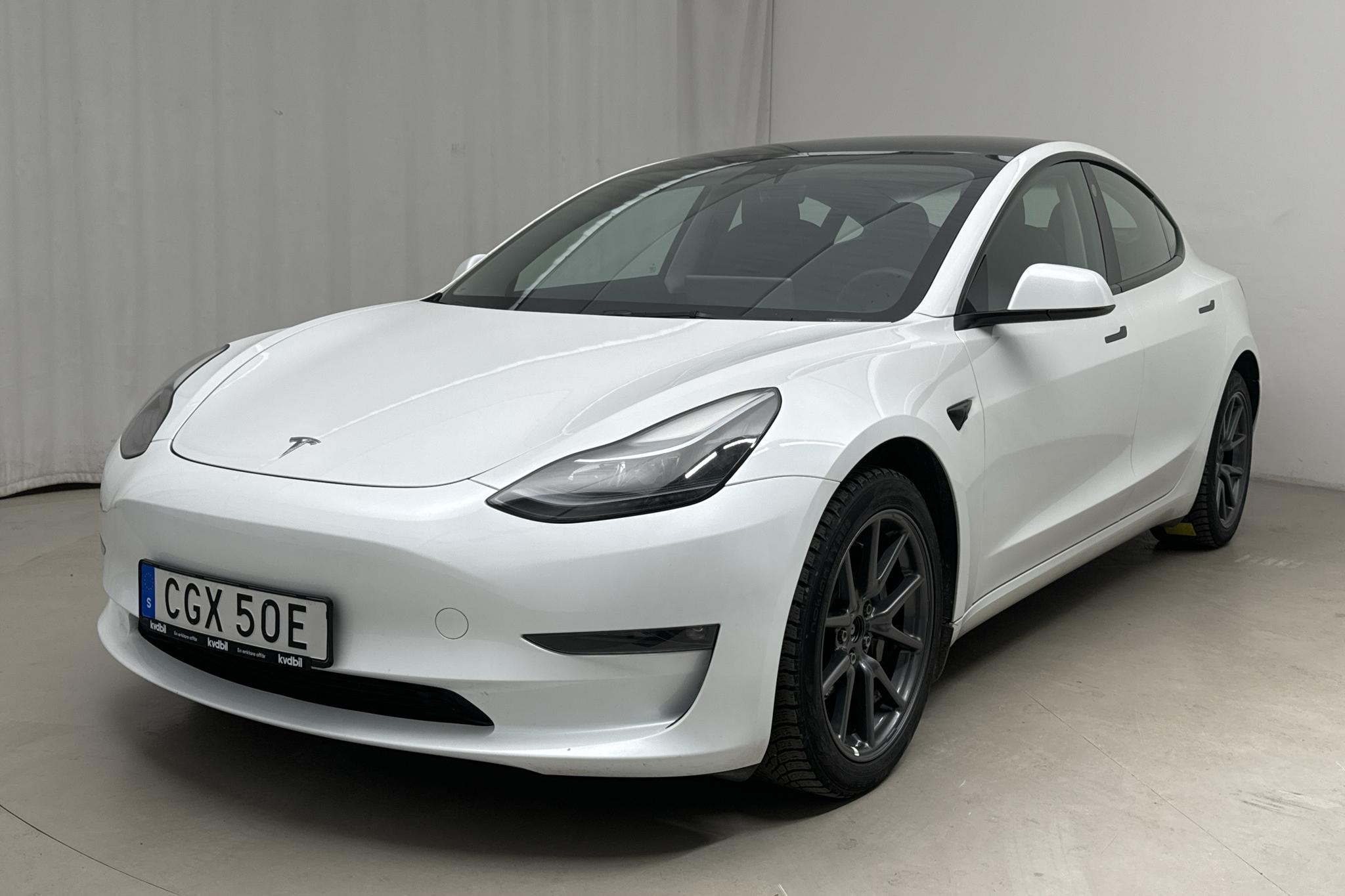 Tesla Model 3 Long Range Dual Motor AWD - 60 100 km - Automatyczna - biały - 2023