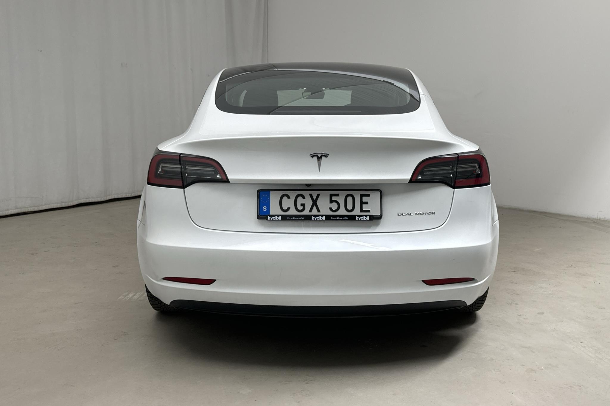 Tesla Model 3 Long Range Dual Motor AWD - 60 100 km - Automatyczna - biały - 2023