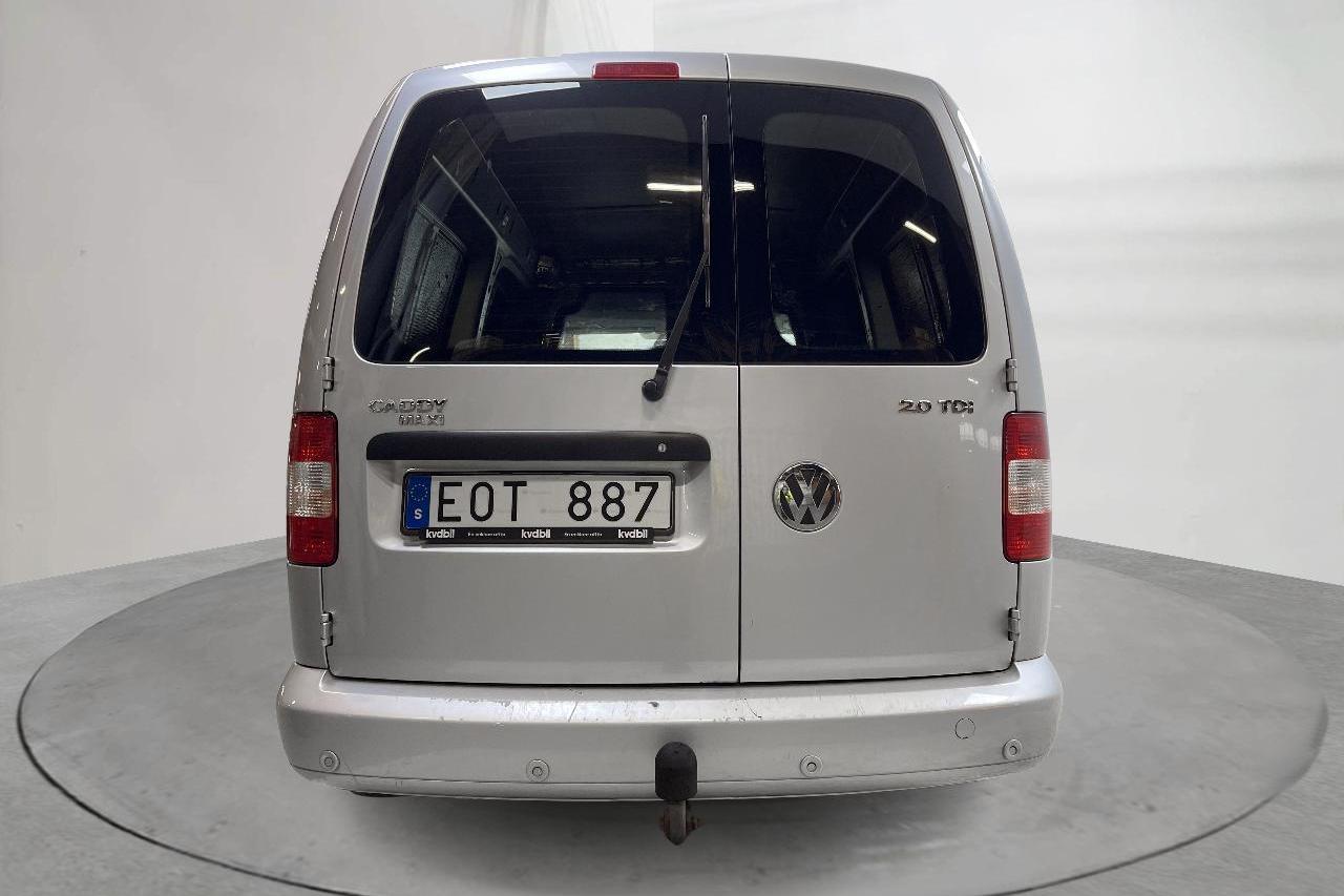 VW Caddy 2.0 TDI Maxi Skåp (140hk) - 177 480 km - Manuaalinen - hopea - 2008