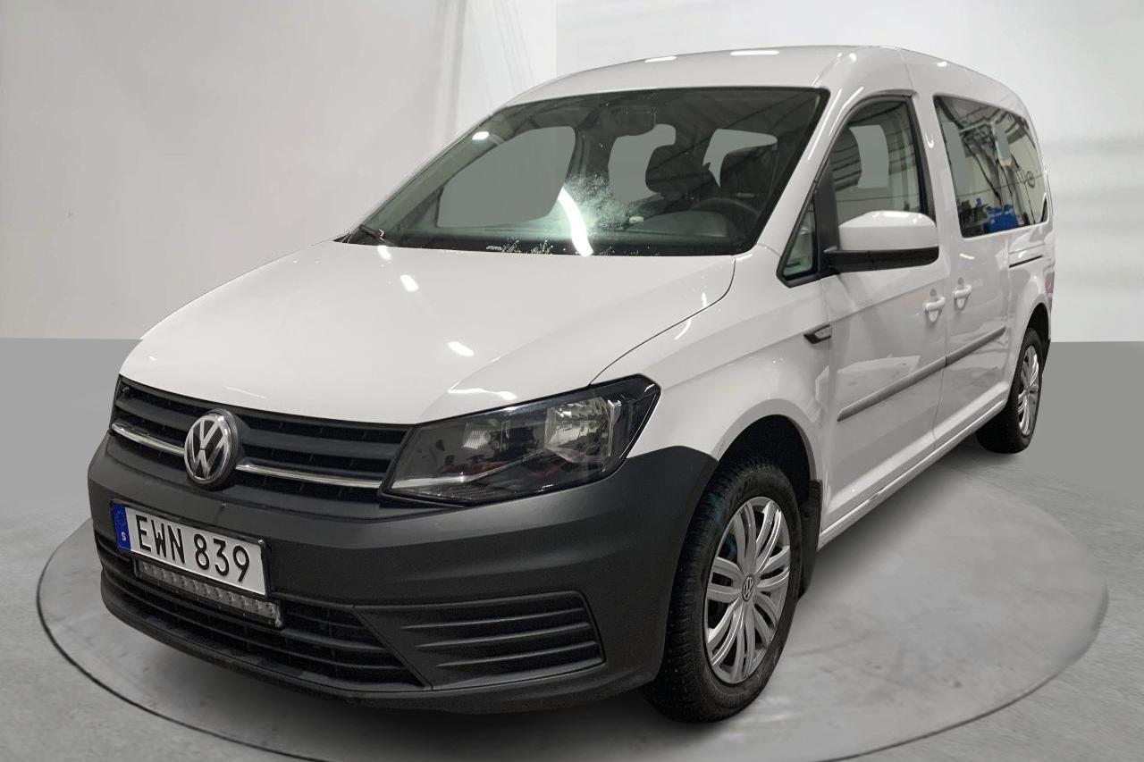 VW Caddy Maxi Life 2.0 TDI (102hk) - 21 540 mil - Manuell - vit - 2017