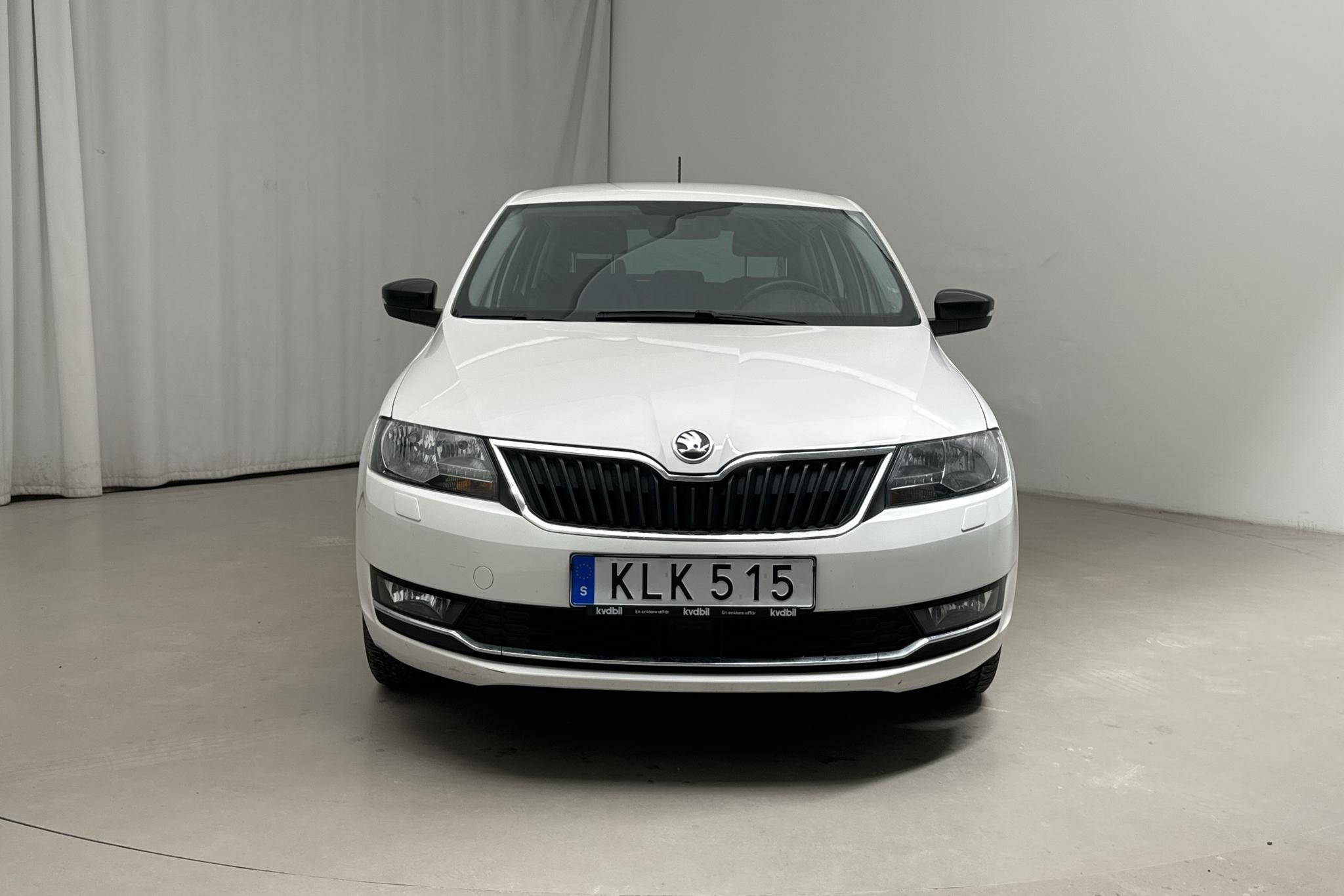 Skoda Rapid 1.4 TDI Spaceback (90hk) - 6 658 mil - Manuell - vit - 2018