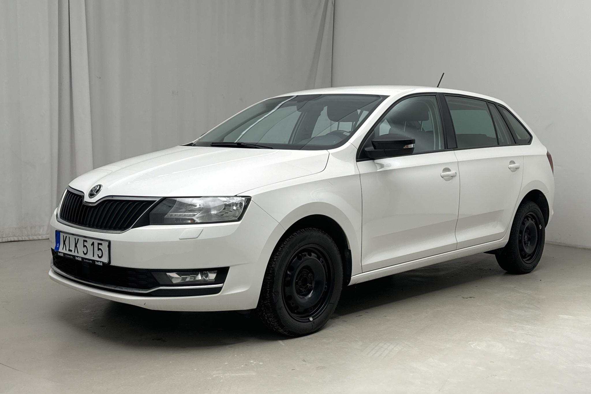 Skoda Rapid 1.4 TDI Spaceback (90hk) - 6 658 mil - Manuell - vit - 2018