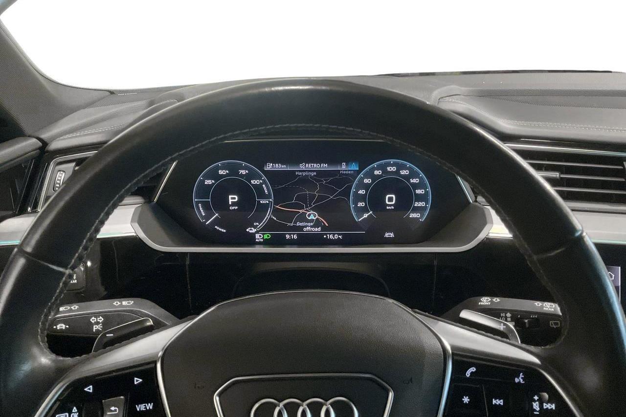 Audi e-tron 55 quattro 95 kWh (360hk) - 6 706 mil - Automat - svart - 2020