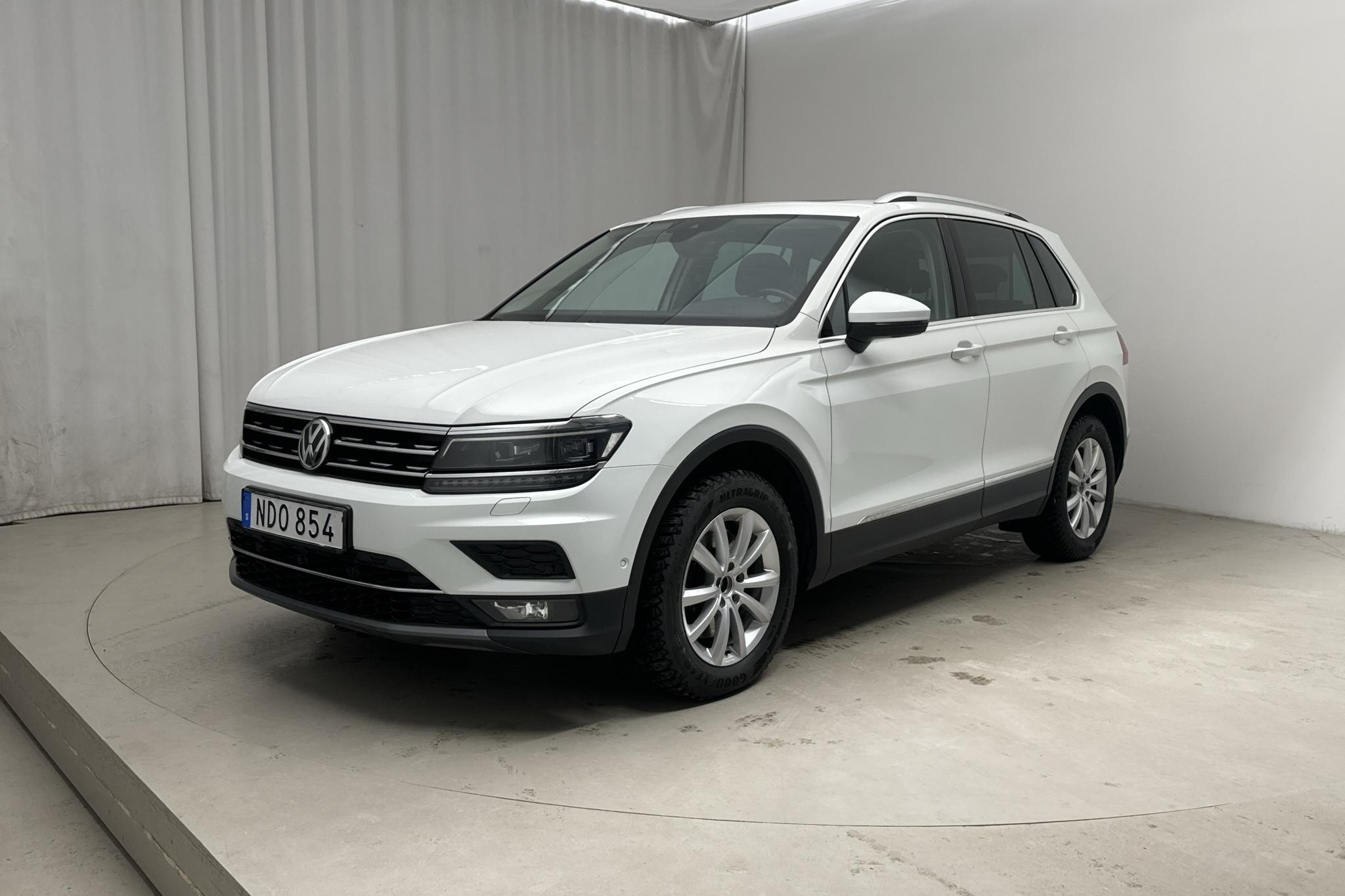 VW Tiguan 2.0 TDI 4MOTION (190hk) - 12 107 mil - Automat - vit - 2019