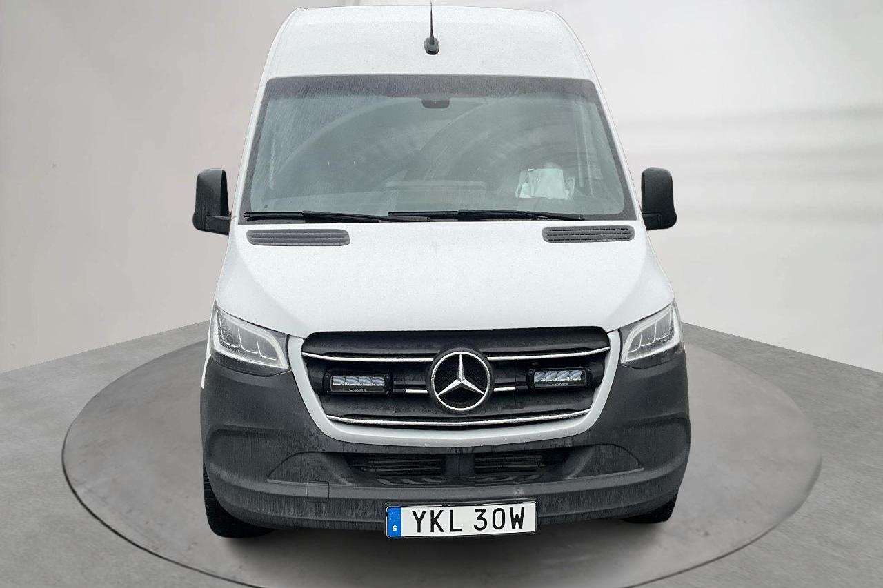 Mercedes Sprinter 314 CDI Skåp 2WD (143hk) - 43 525 mil - Automat - vit - 2020