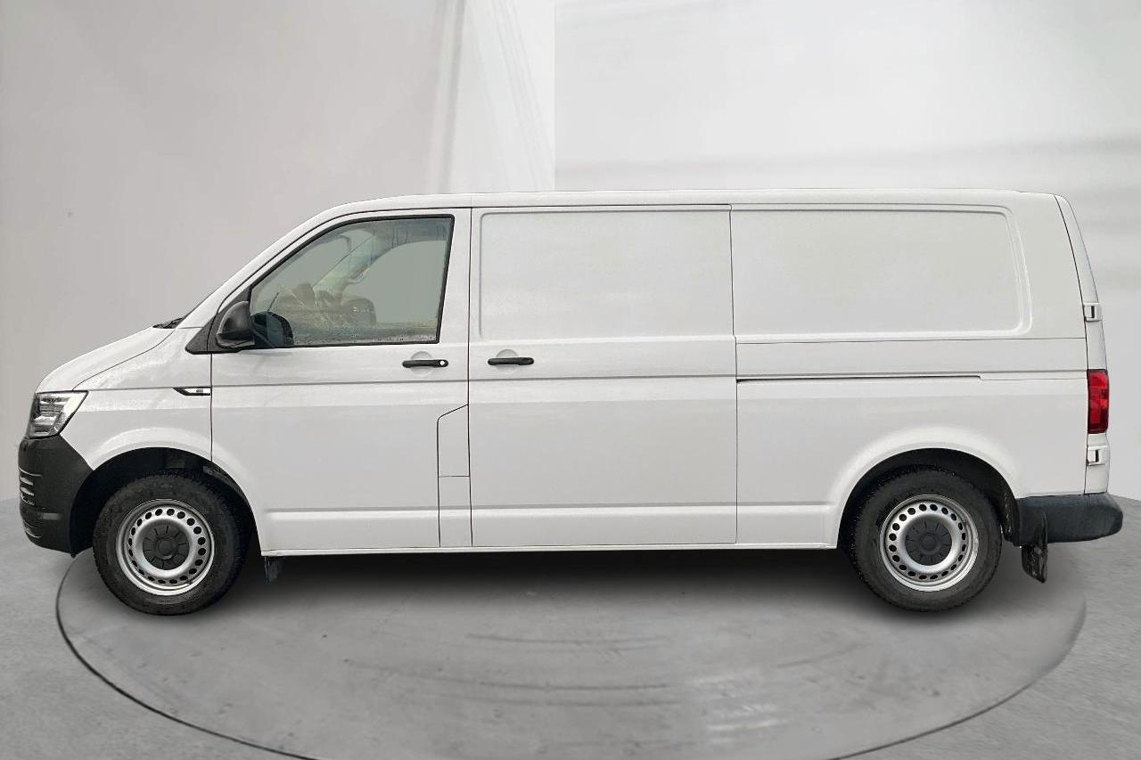 VW Transporter T6 2.0 TDI BMT Skåp 4MOTION (150hk) - 32 700 km - Automatyczna - biały - 2019