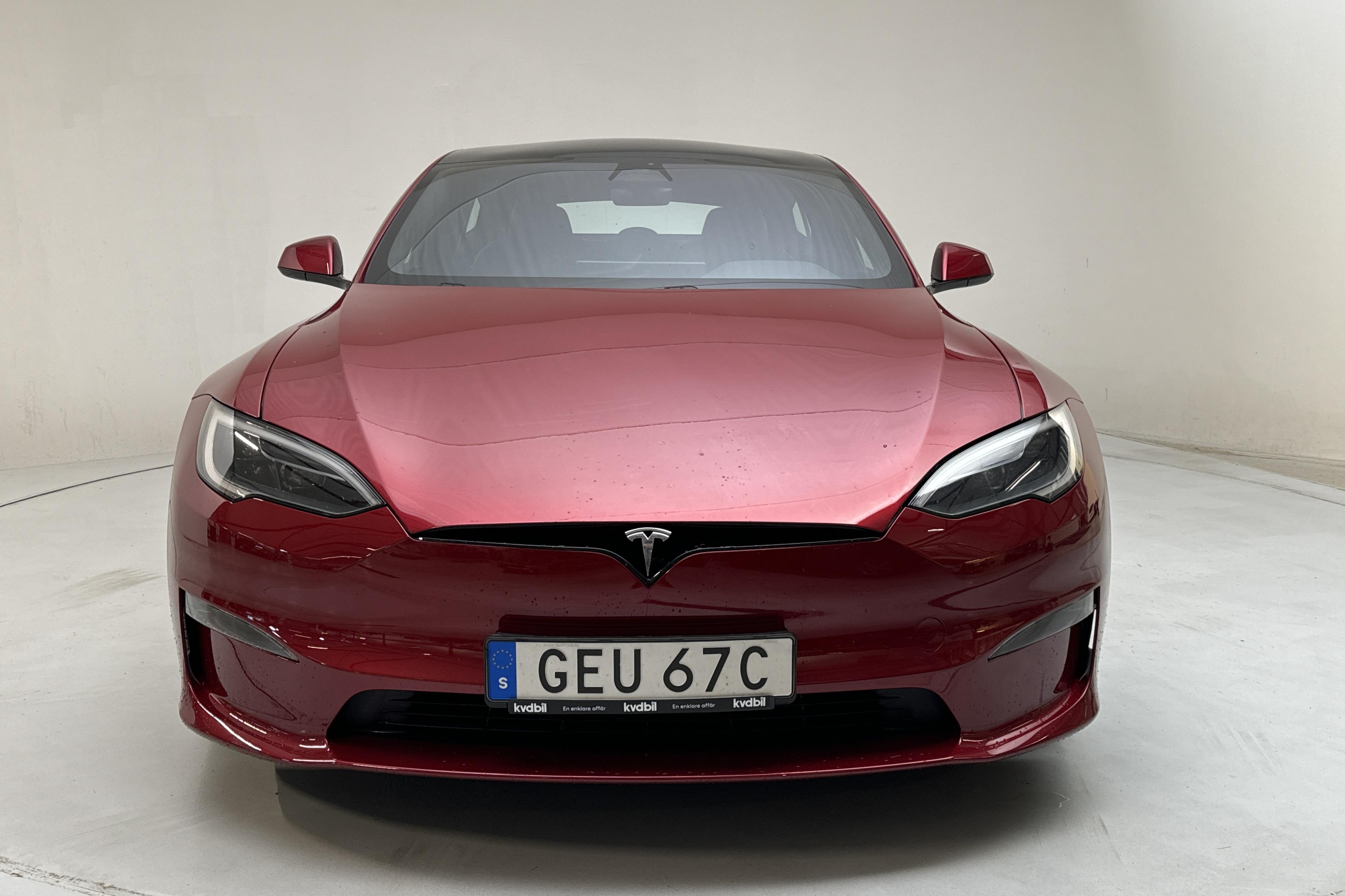 Tesla Model S Plaid AWD - 2 526 mil - Automat - röd - 2023