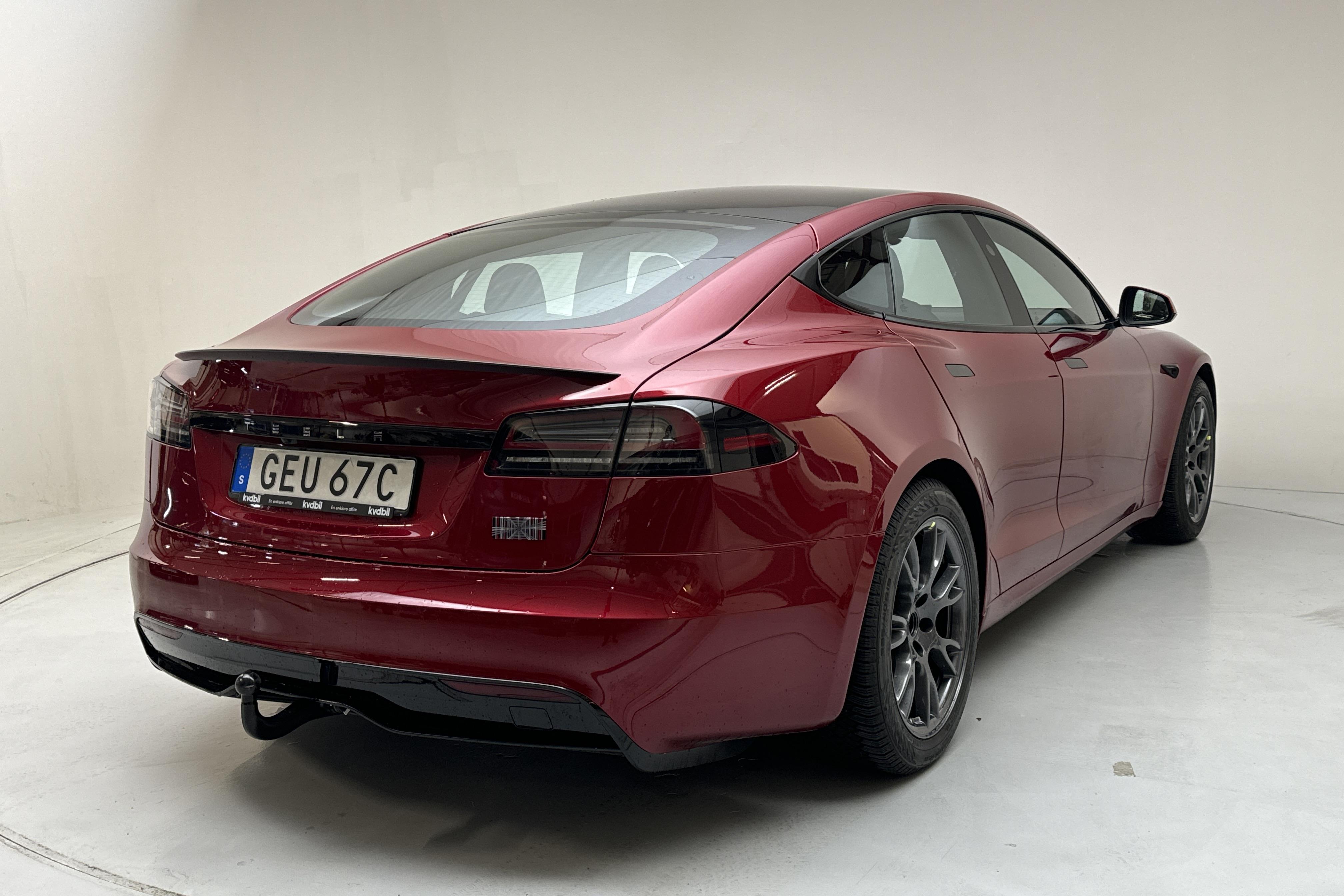 Tesla Model S Plaid AWD - 2 526 mil - Automat - röd - 2023