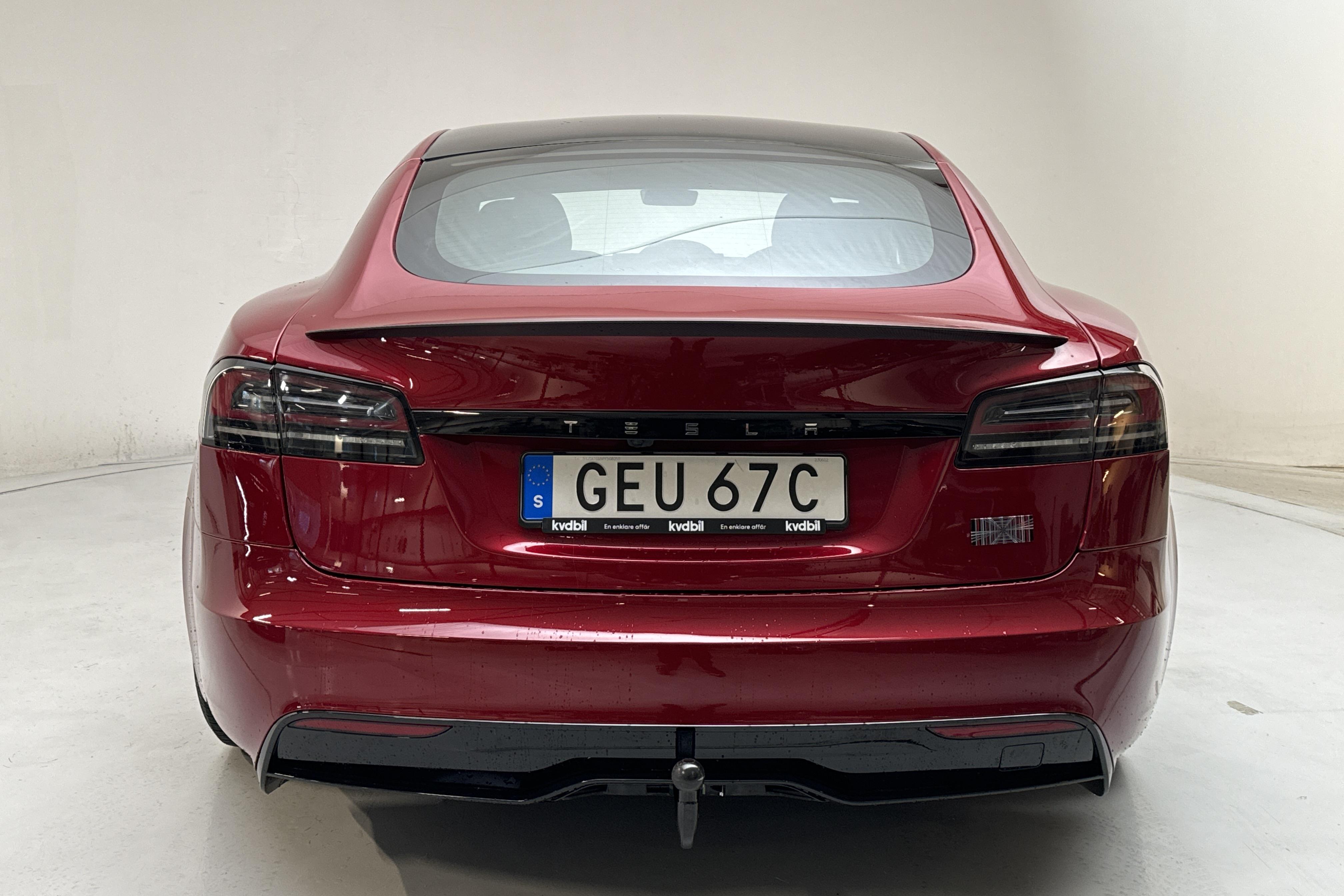 Tesla Model S Plaid AWD - 2 526 mil - Automat - röd - 2023