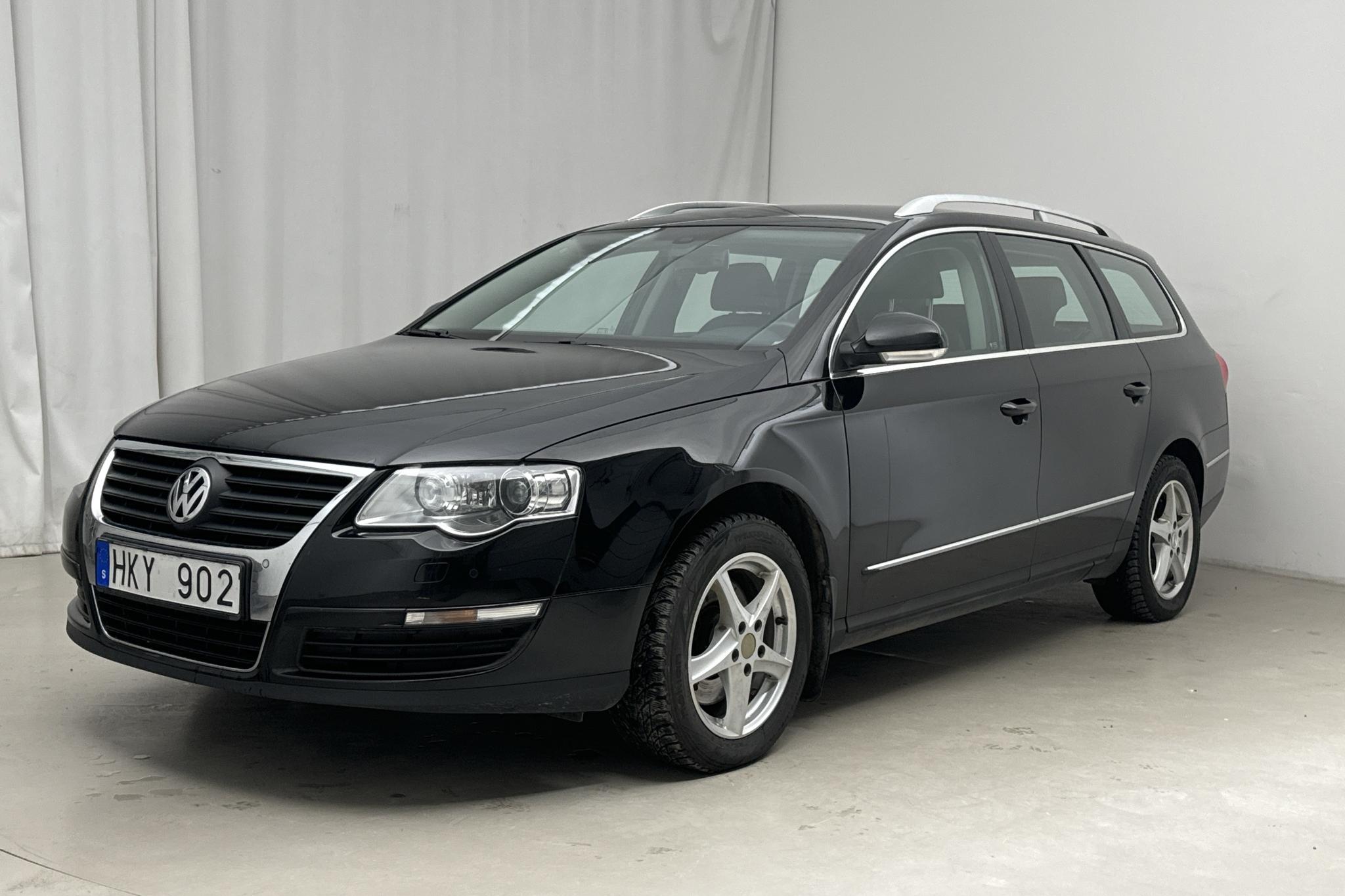 VW Passat 1.4 TSI EcoFuel Variant (150hk) - 153 900 km - Manual - black - 2009