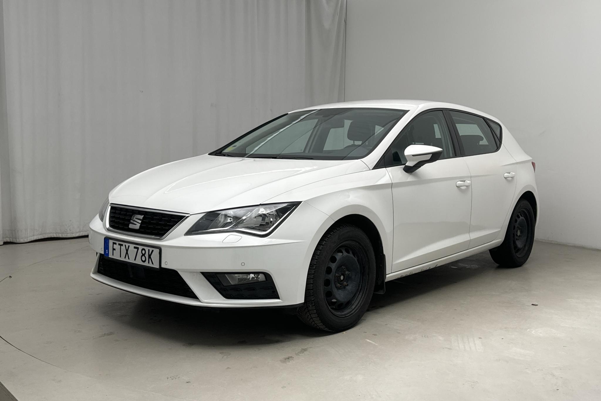 Seat Leon 1.5 TGI ST (130hk) - 99 760 km - Automaattinen - valkoinen - 2019